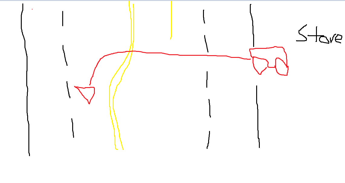 Is this legal in Los Angeles, California (Double yellow line)? r/law