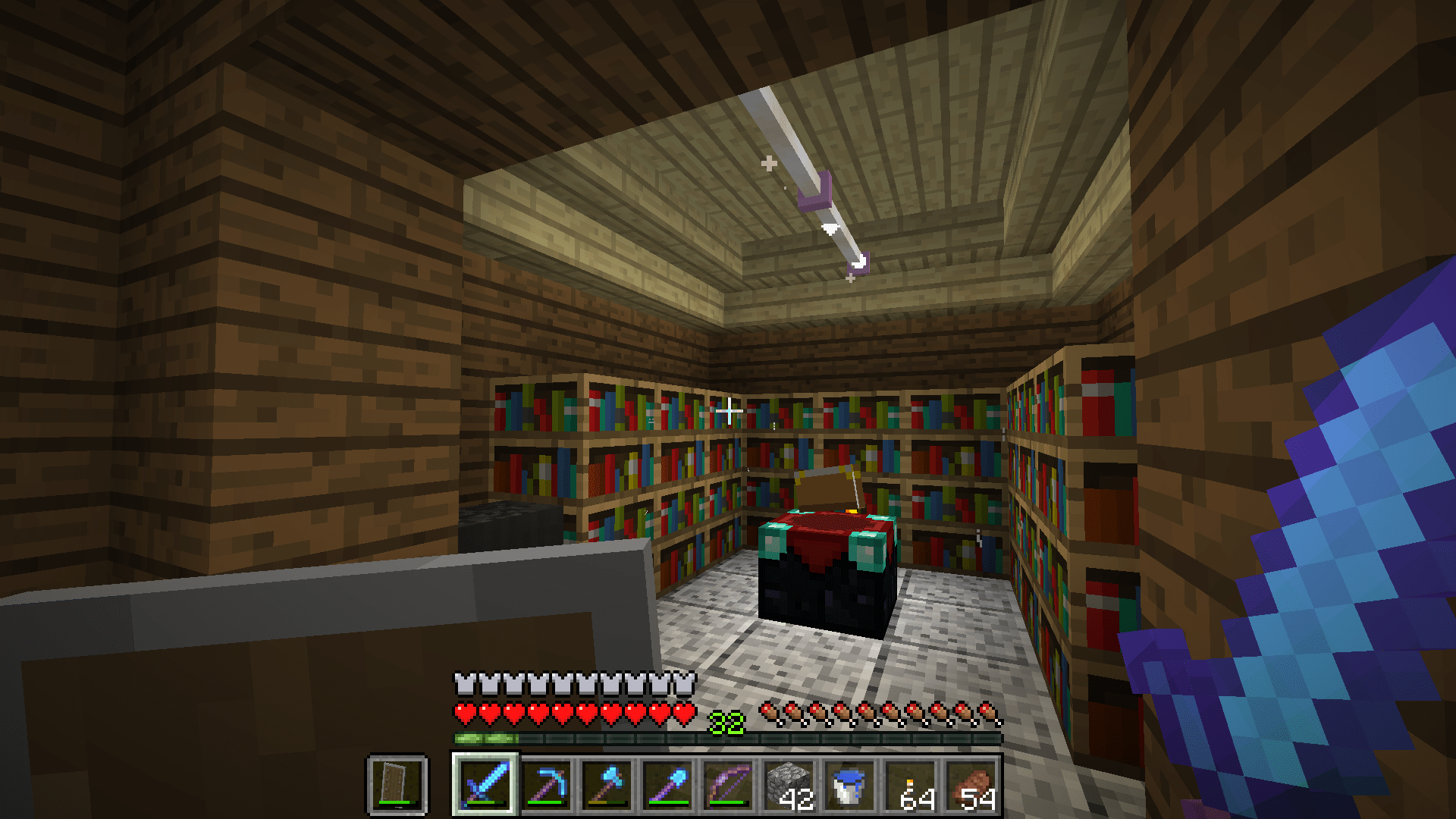 End Rods make decent "fluorescent lights" r/Minecraft