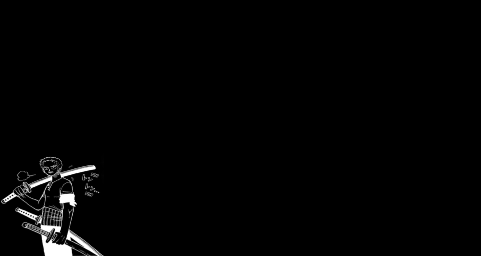 Roronoa Zoro Wallpaper Hd Black