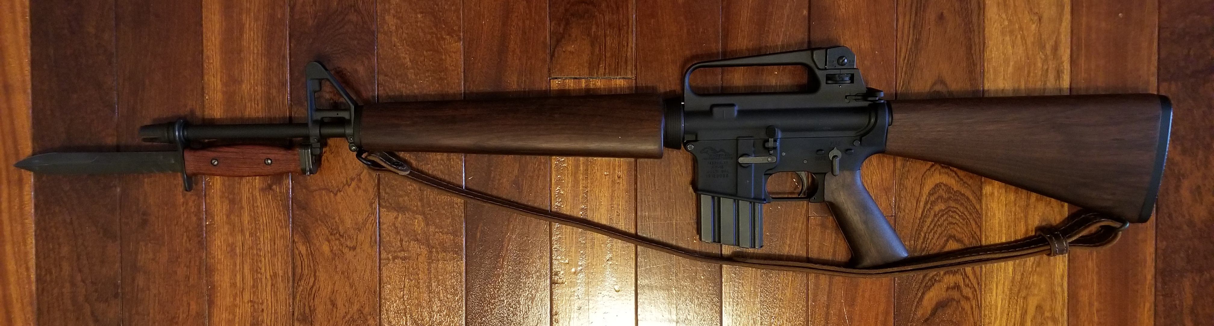 My Retro Wood AR Build r/guns