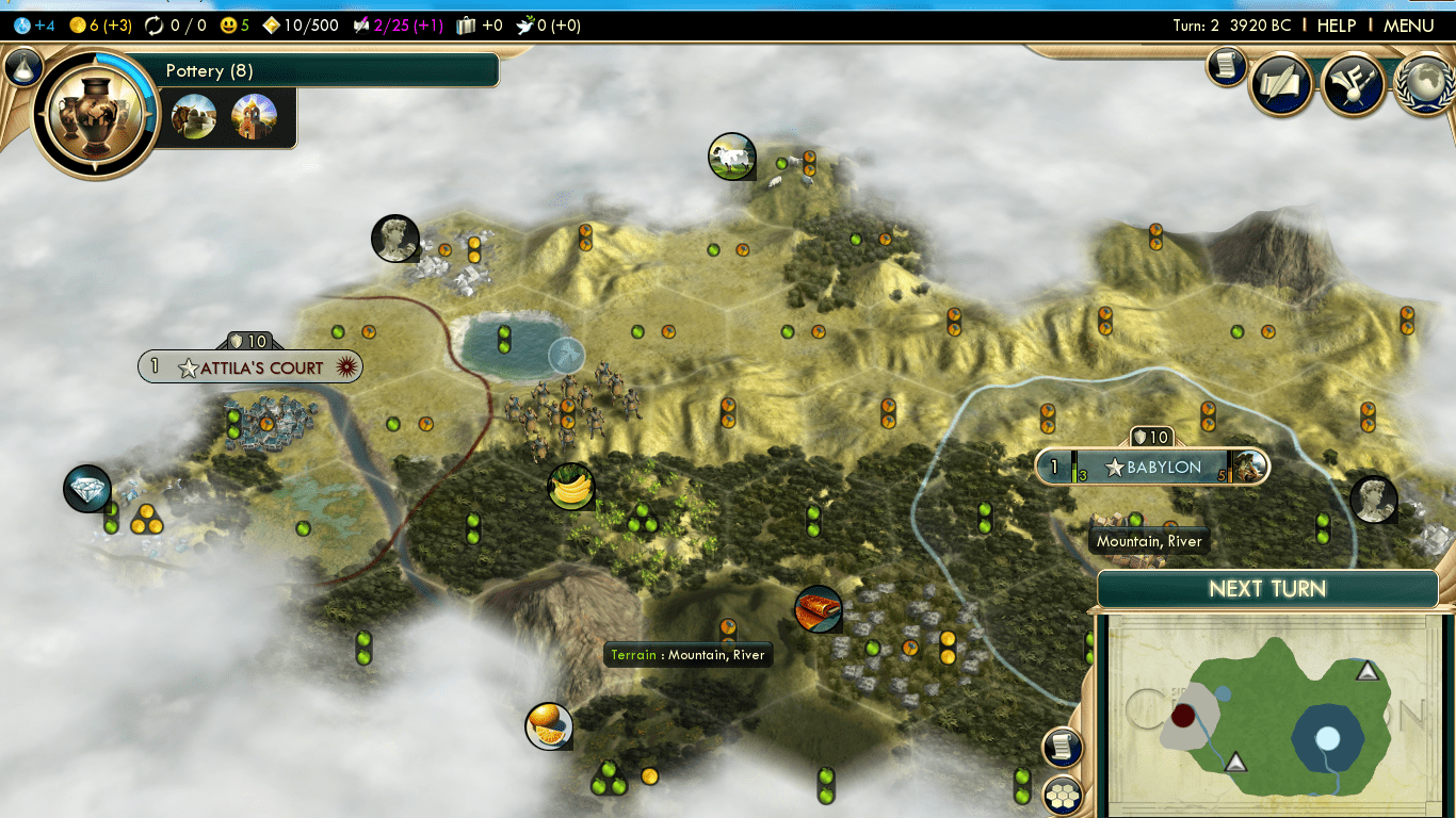 22 Civs, 41 city states, huge map, some mods and some problems.