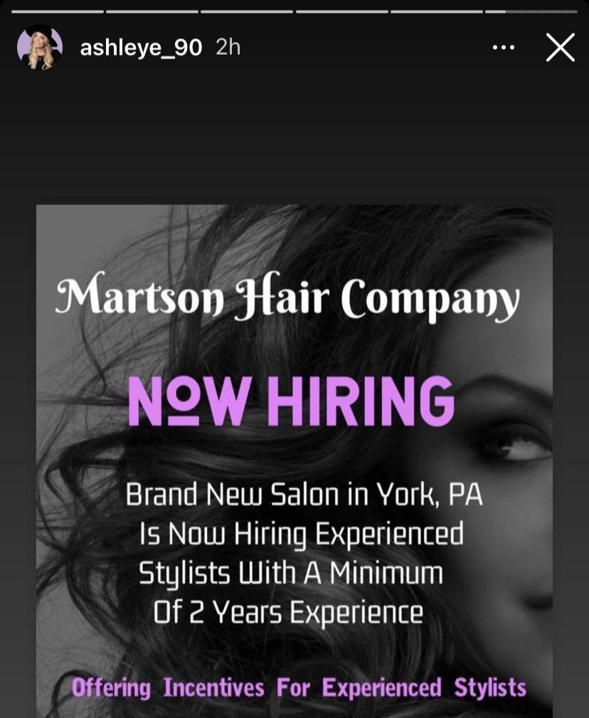 She hasn’t even graduated yet/got licensed but she needs people with 2