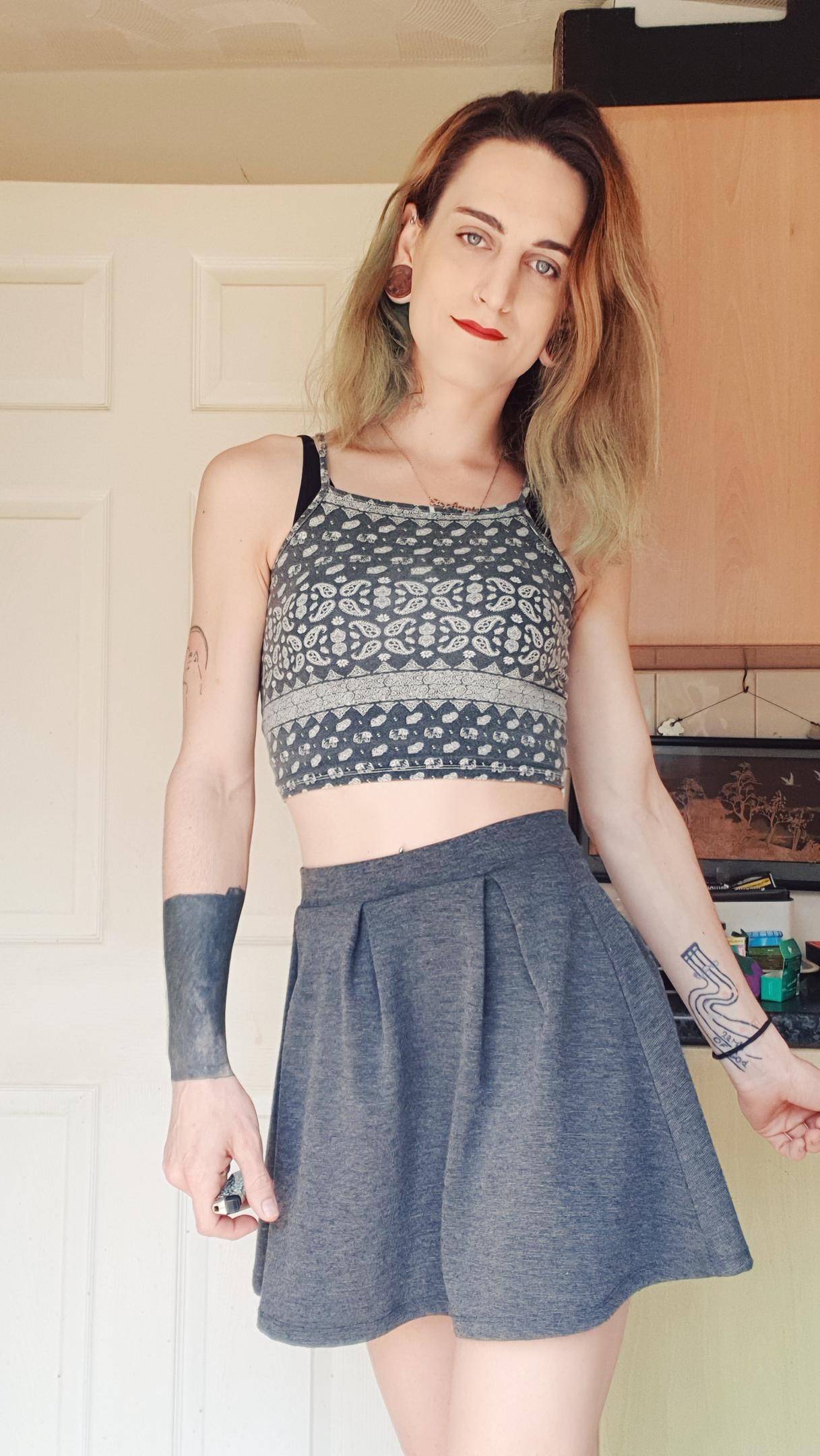 Hey all, Feel super fem and cute in this, thought I'd share x : femboy