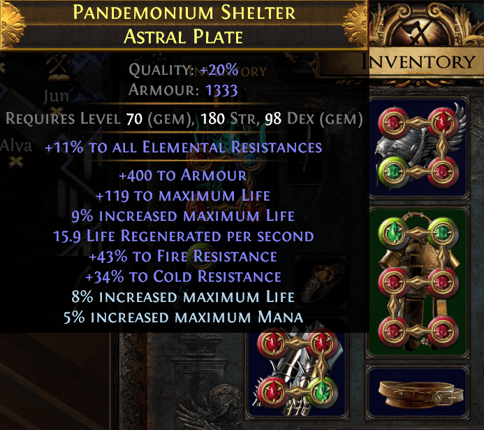 First 6 Link r/pathofexile