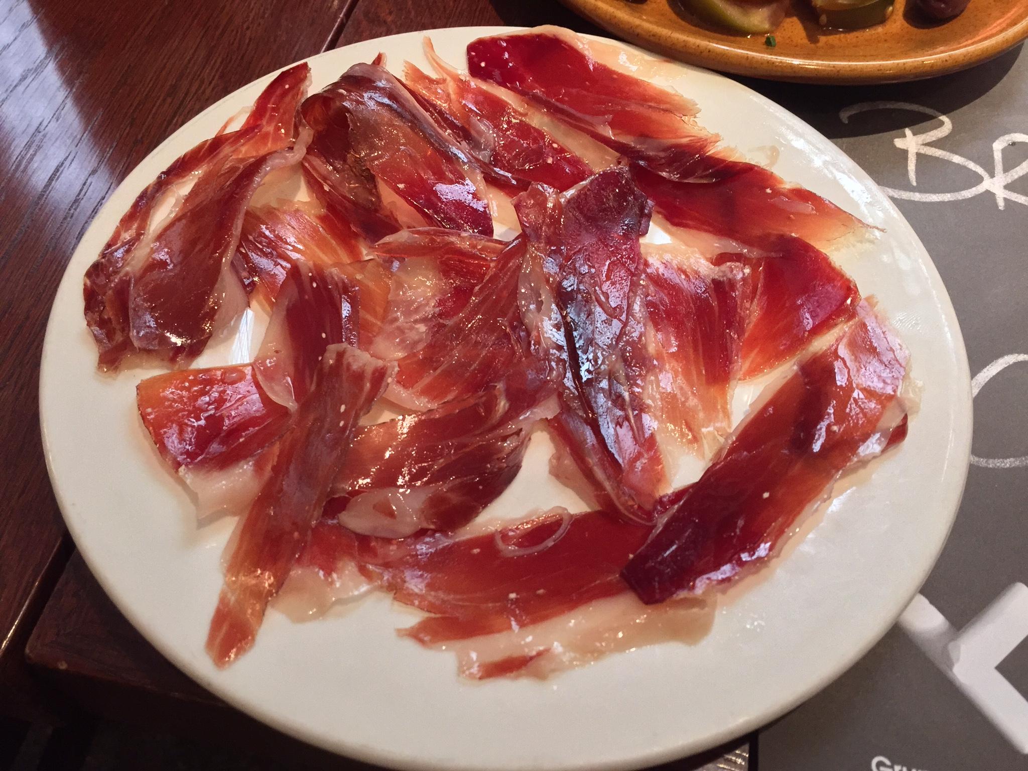 Jamon Iberico, Barcelona Span [OC] r/food