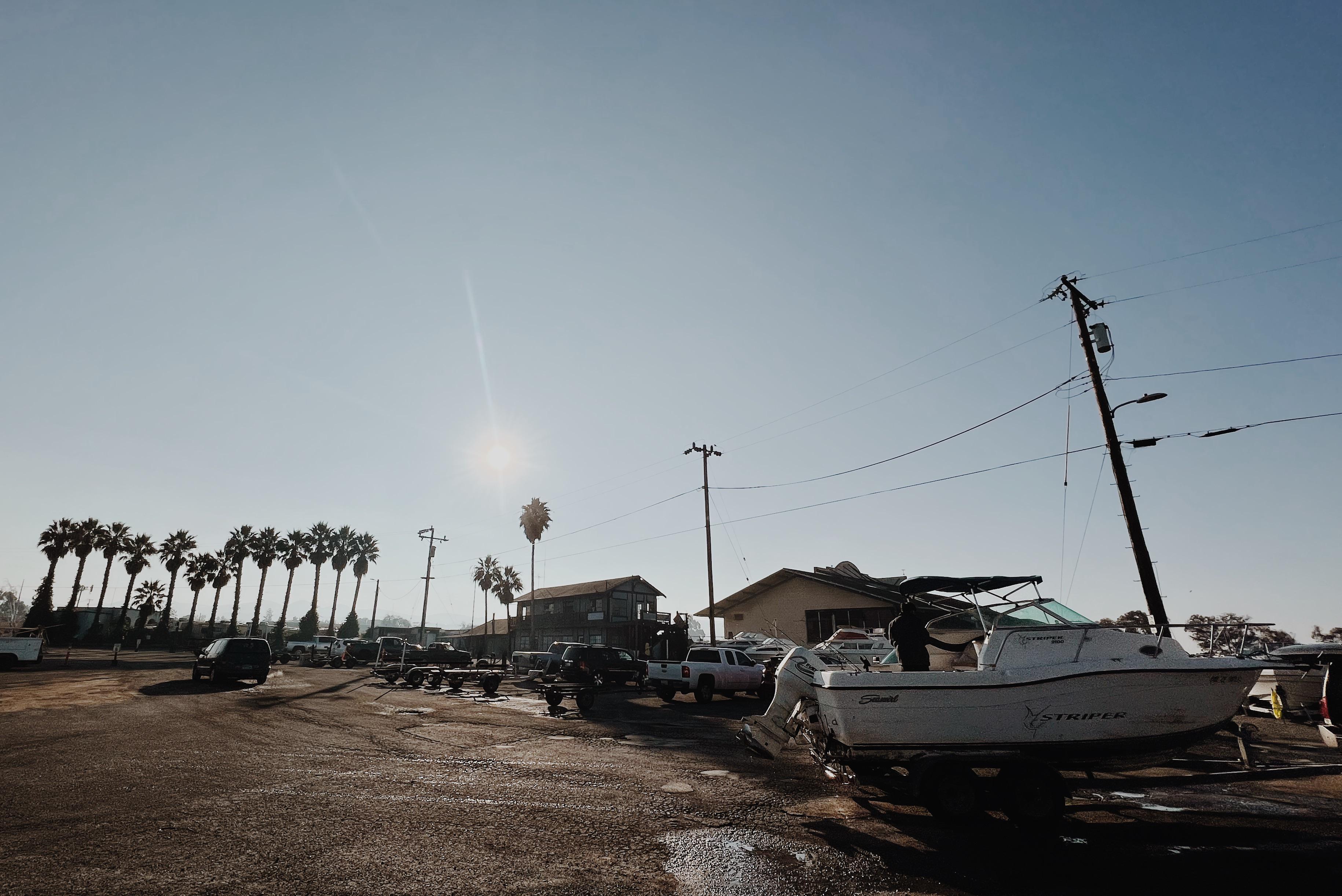 McAvoy Yacht Harbor, Bay Point (CA) Sunday afternoon business as