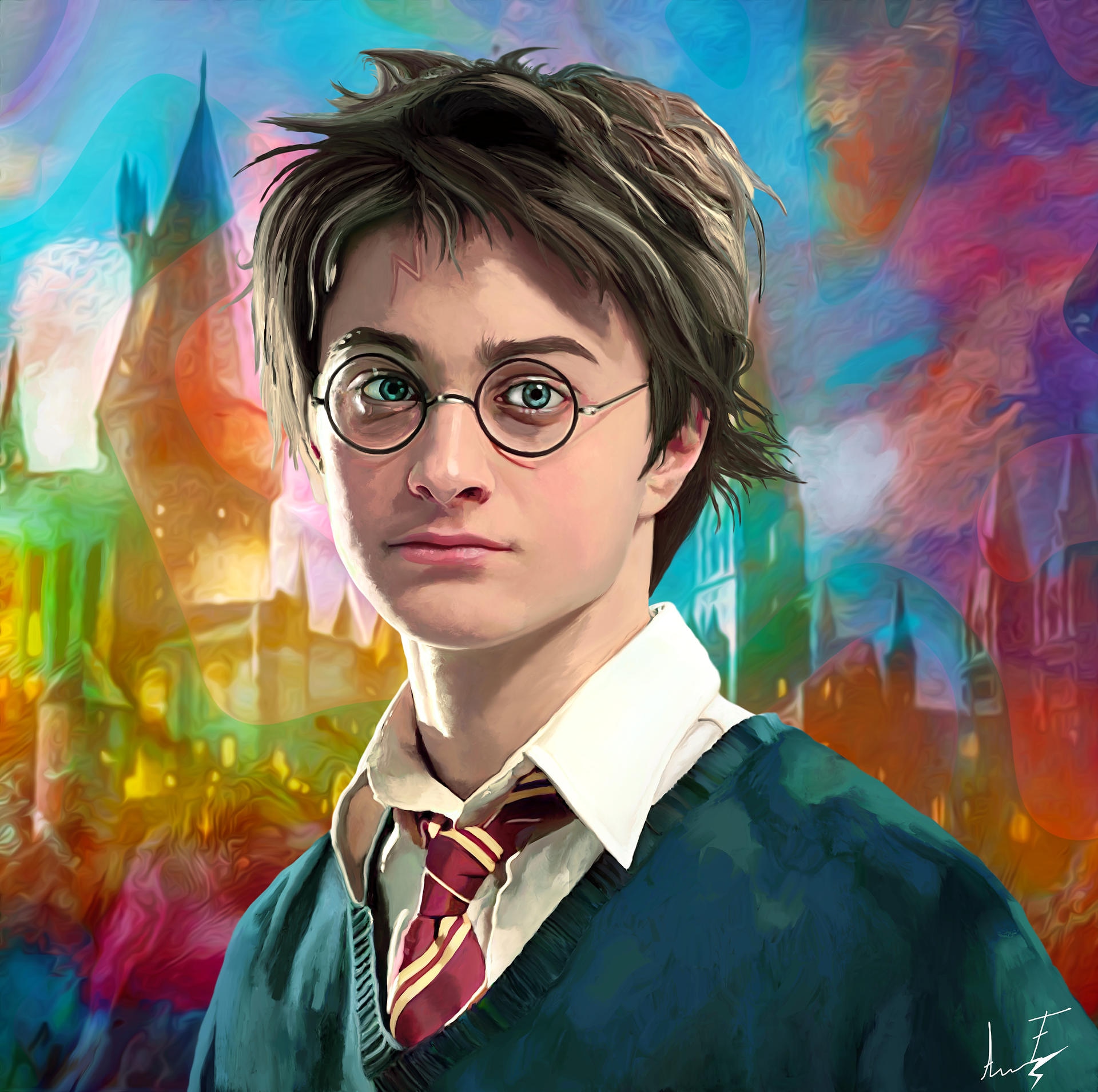 My Harry Potter painting r/harrypotter