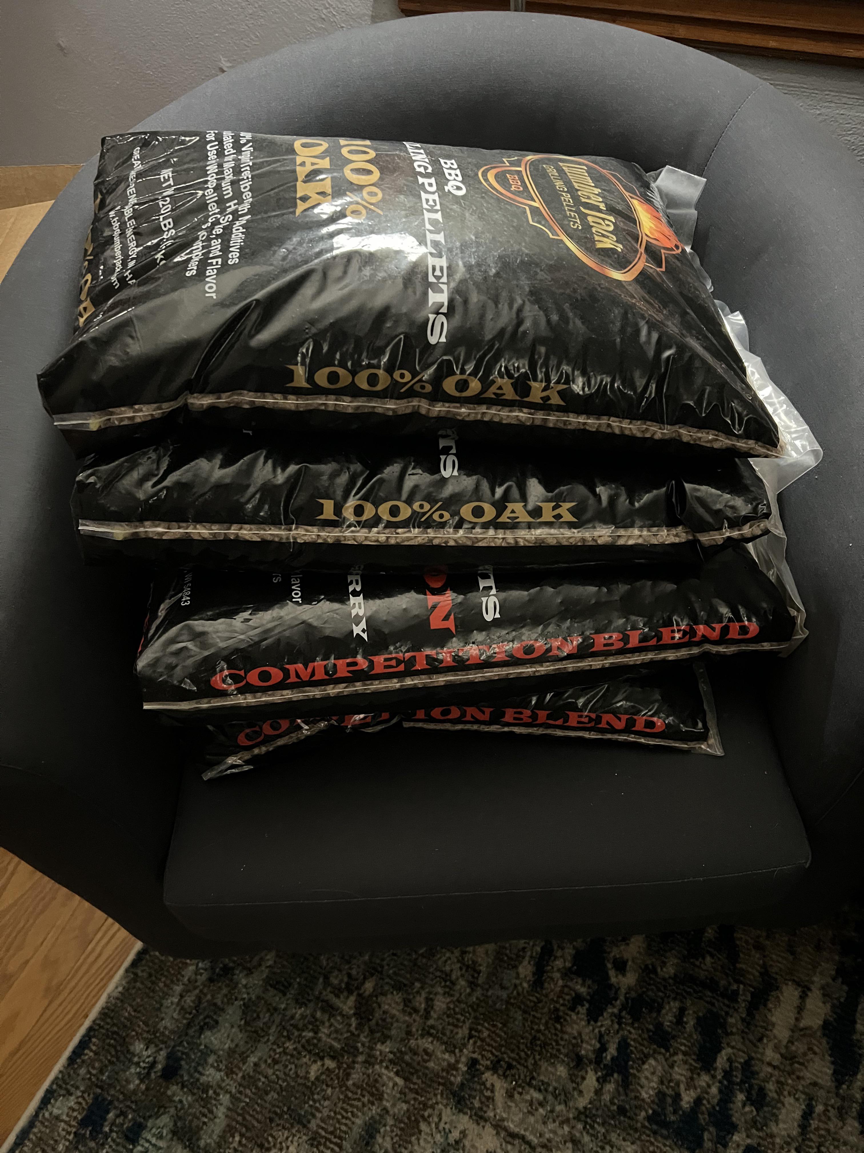 Stocking up on the best pellets r/Traeger
