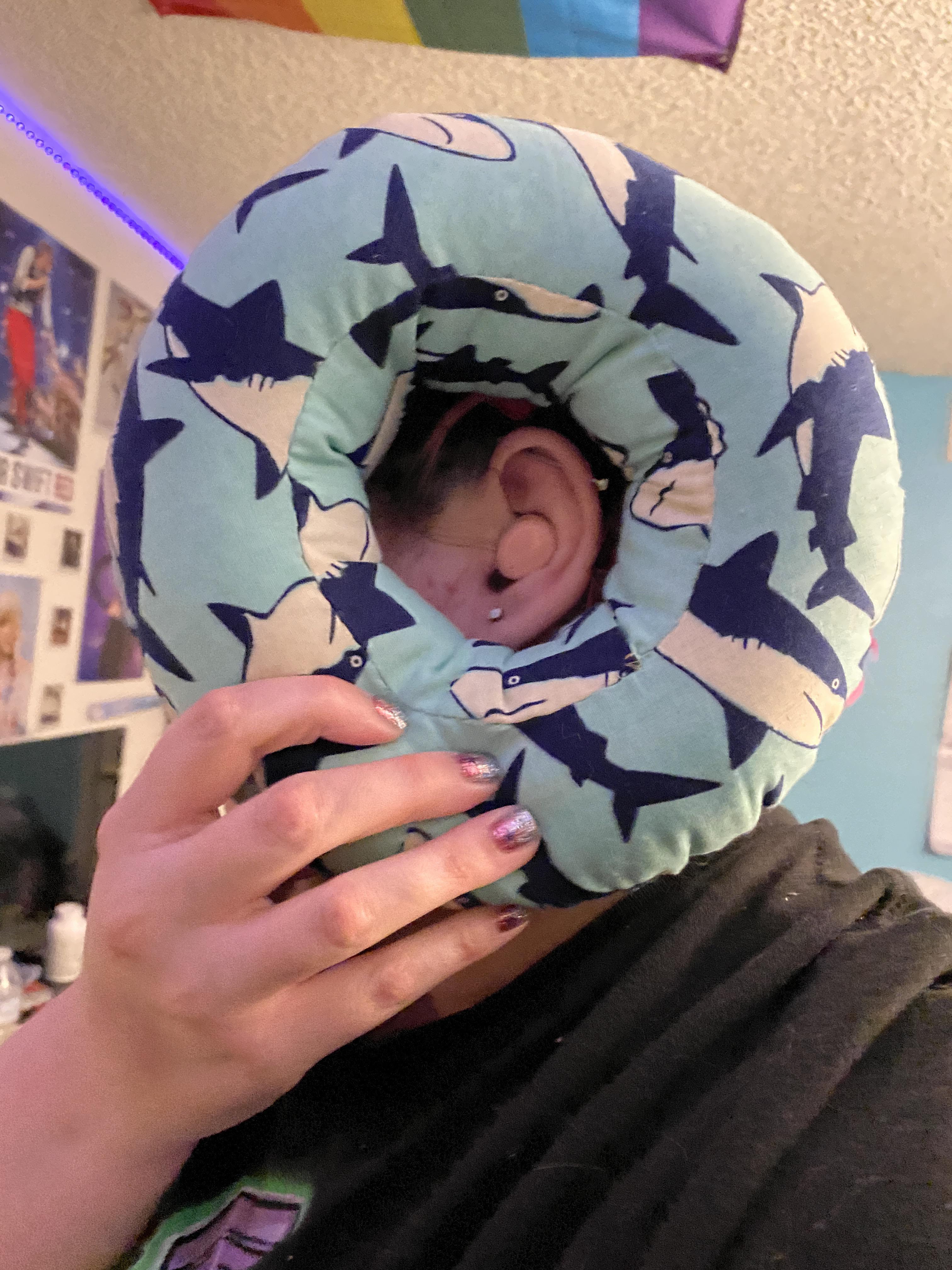 Got this pillow on Etsy and it’s perfect! Much comfier than travel