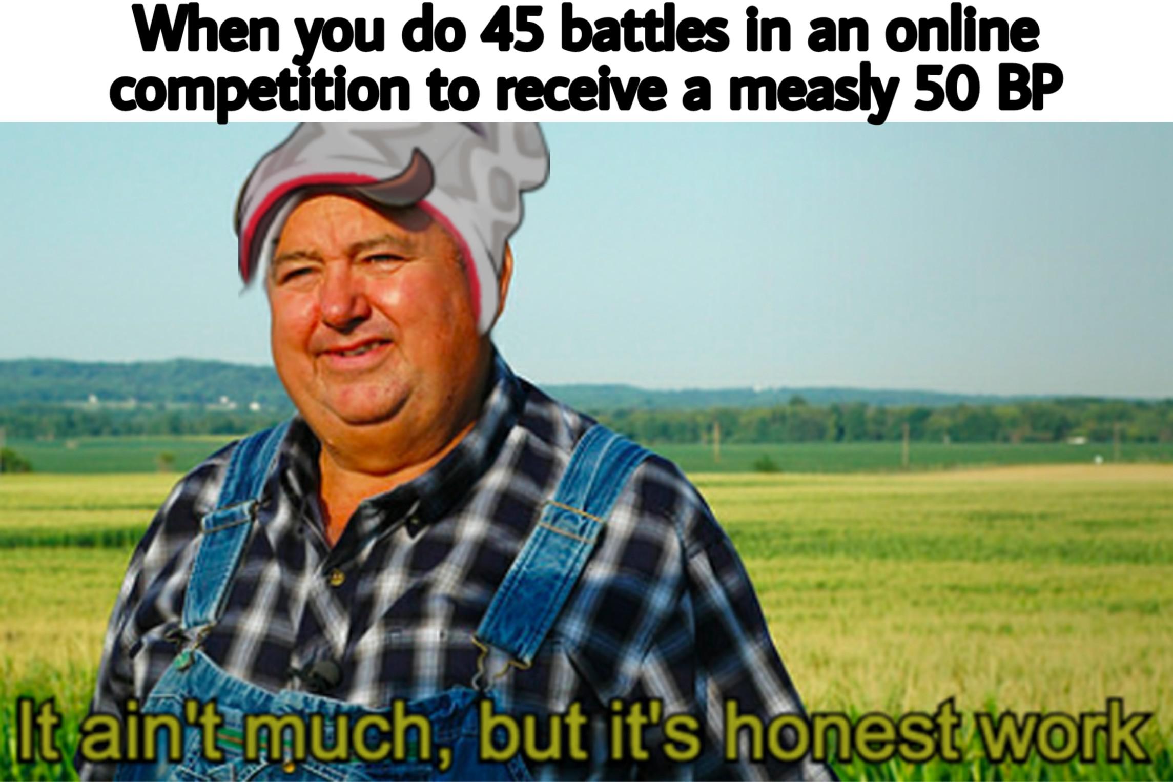 I am but a humble farmer PokemonSwordAndShield