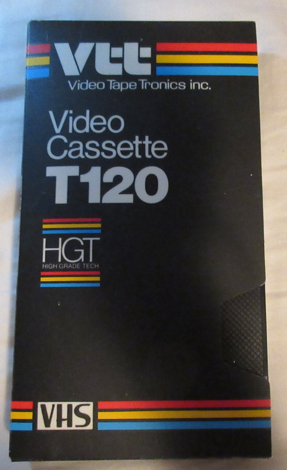 "Video Tape Tronics" VHS tape. Haven't seen this anywhere else. r