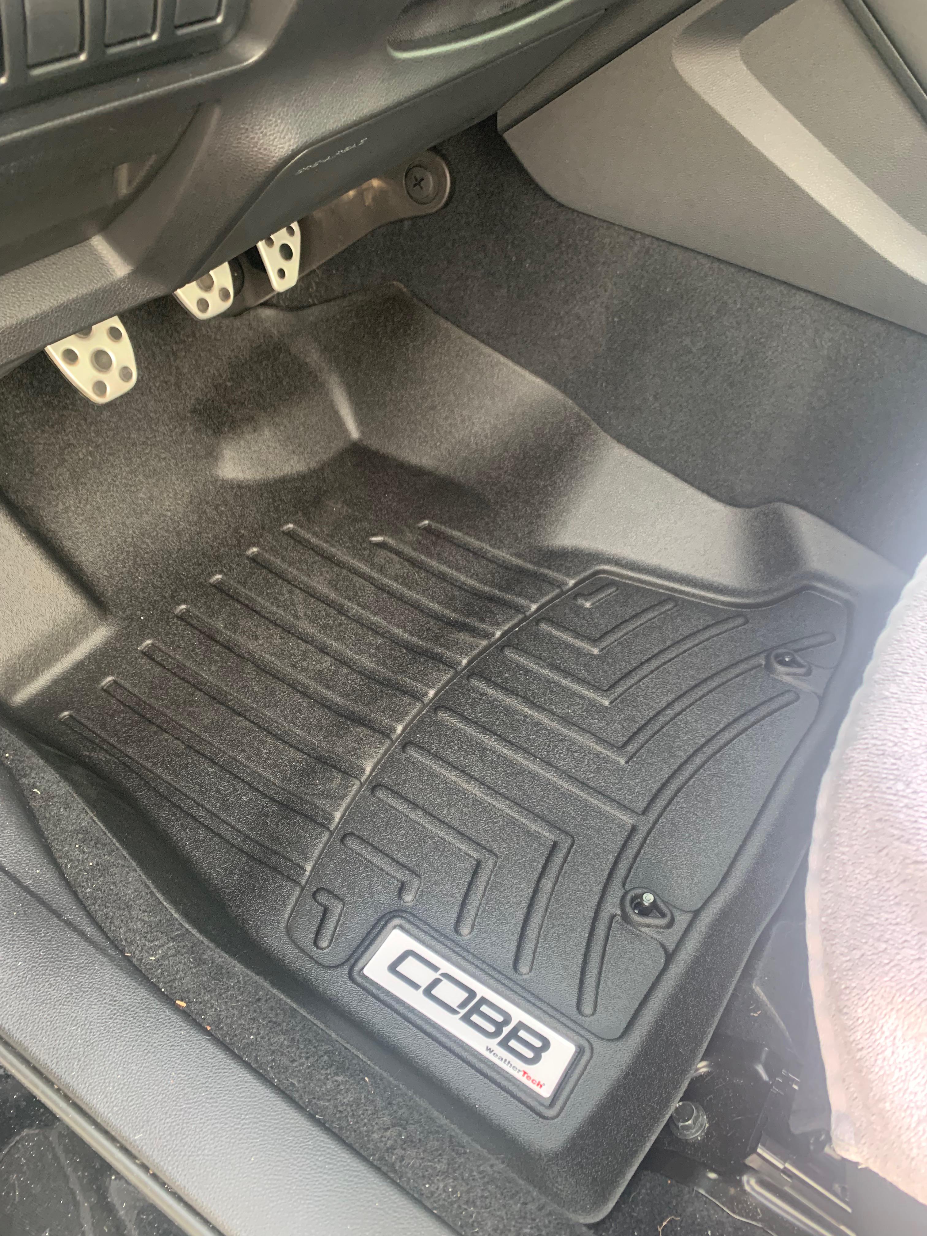 Just got my Weathertech X Cobb floor mats I ordered in November