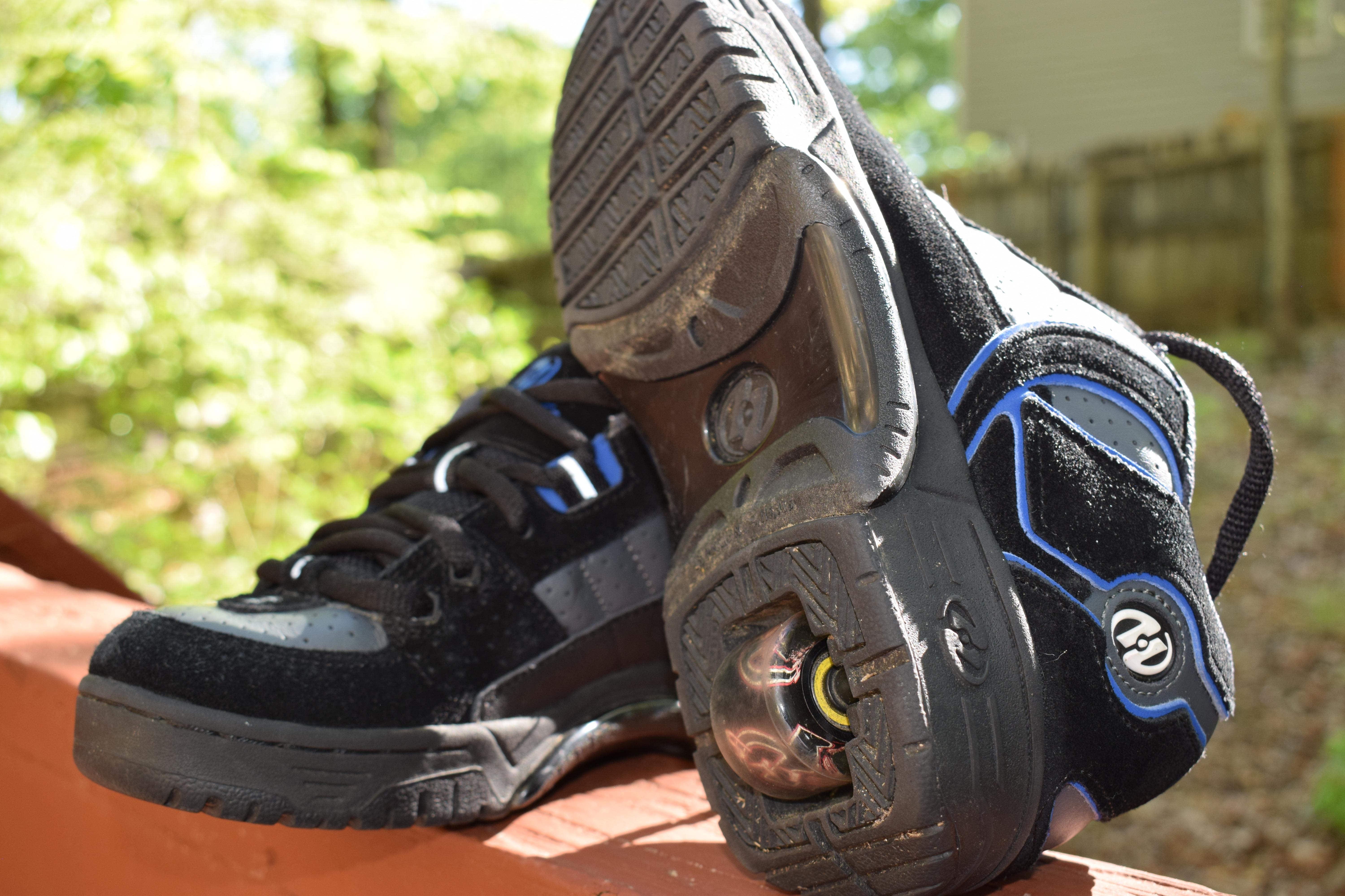 Practical fur screen heelys slide grind shoes Energize Power Hopeful