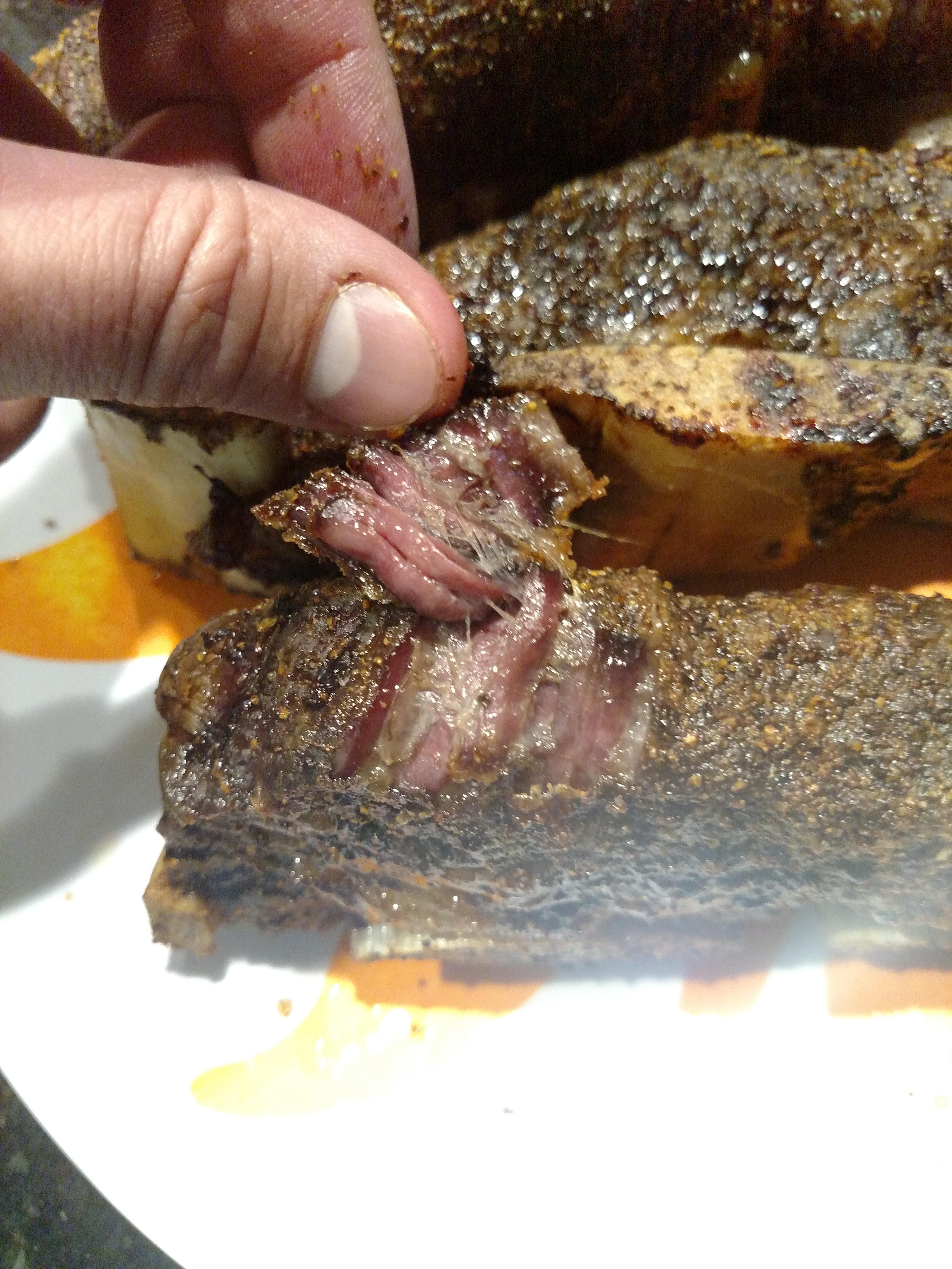 Salt and pepper beef short ribs pecan wood smoked r/smoking