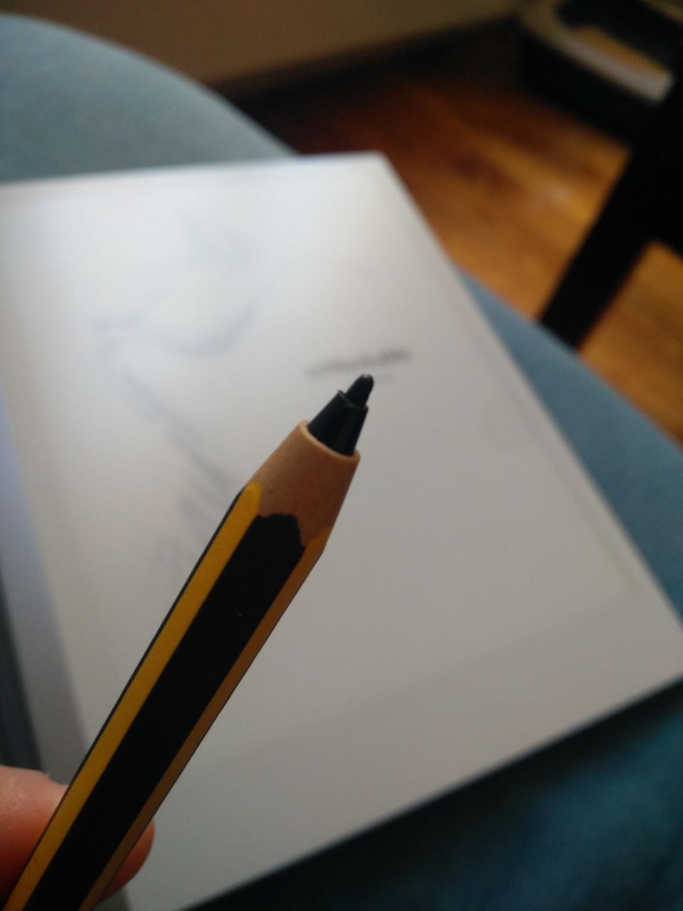 Modded Staedtler Noris digital with Remarkable nib r/RemarkableTablet