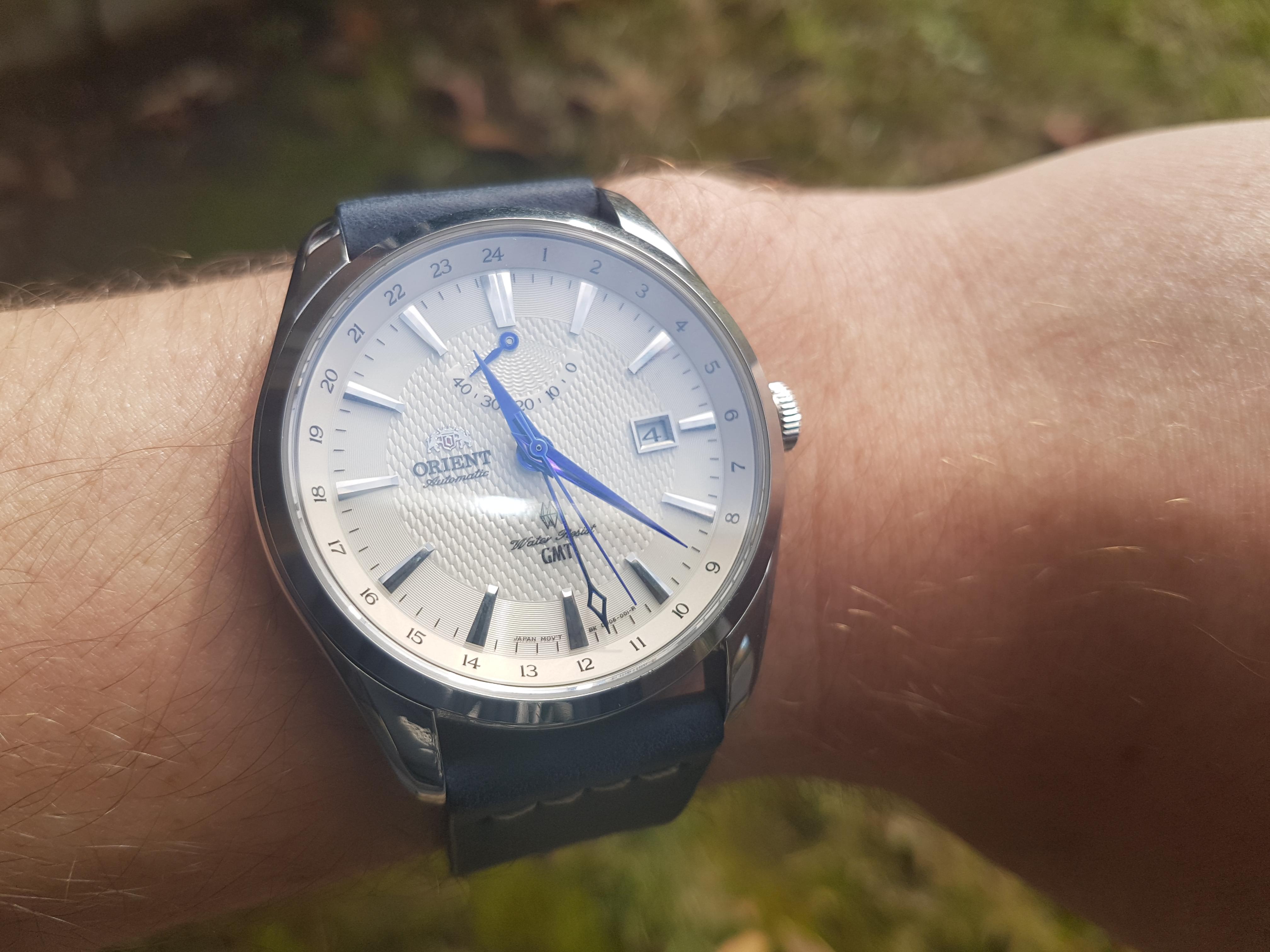 [Orient Polaris GMT] Engagement gift, first watch and