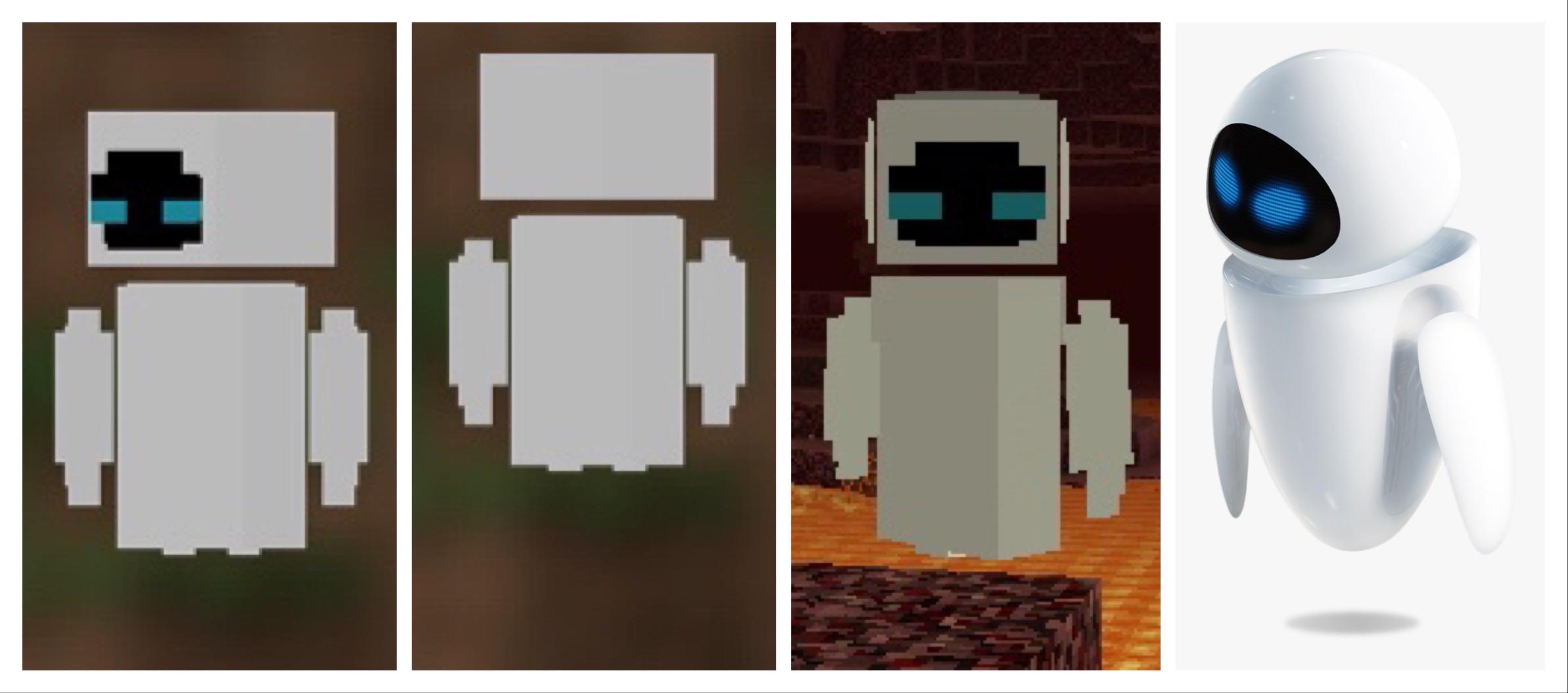 Tried my Best to make EVE from Wall.E, after a few thousand attempts