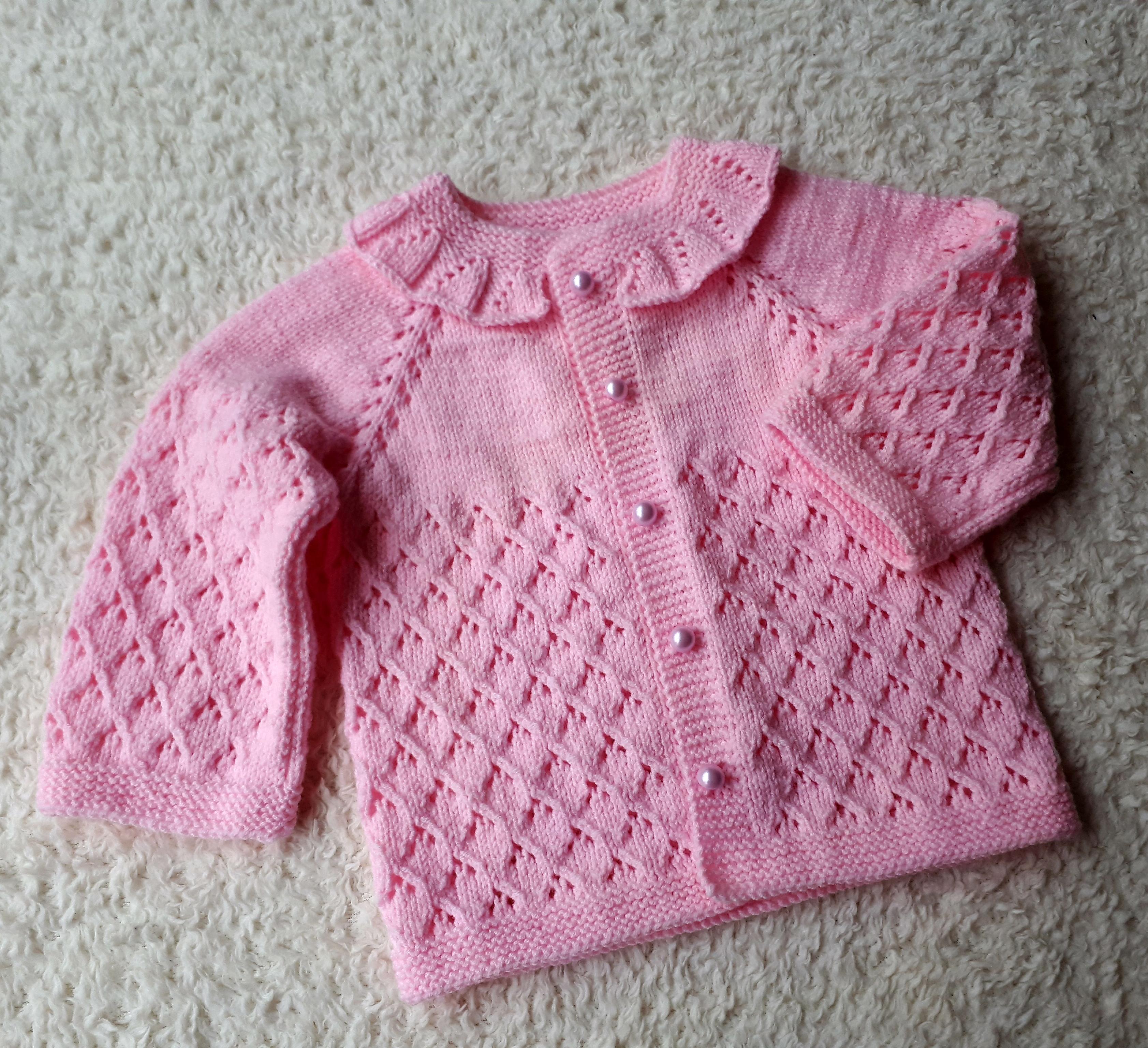 Hand knitted baby cardigan r/casualknitting