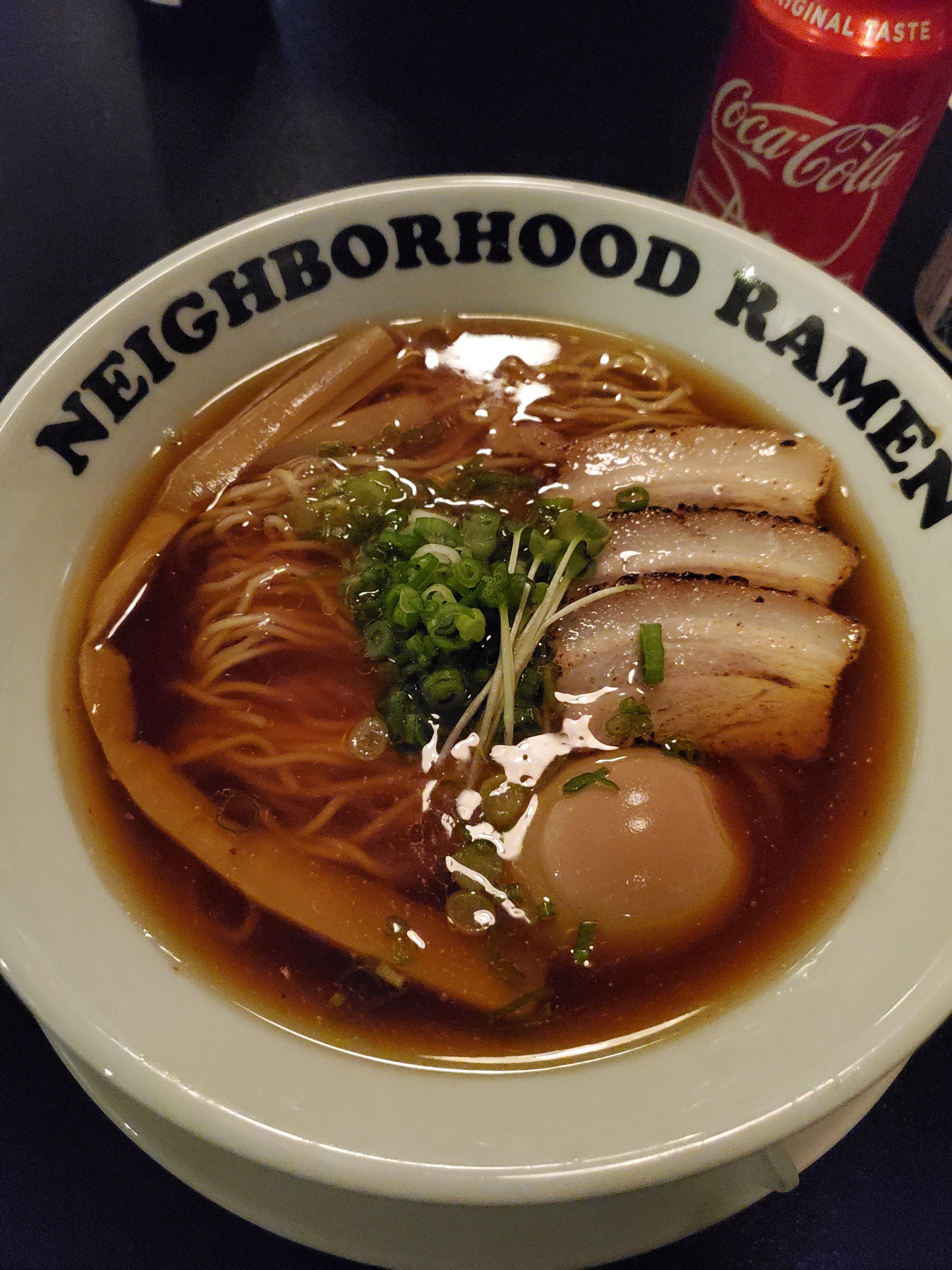 Shoyu Ramen at Neighborhood Ramen in Philly r/ramen