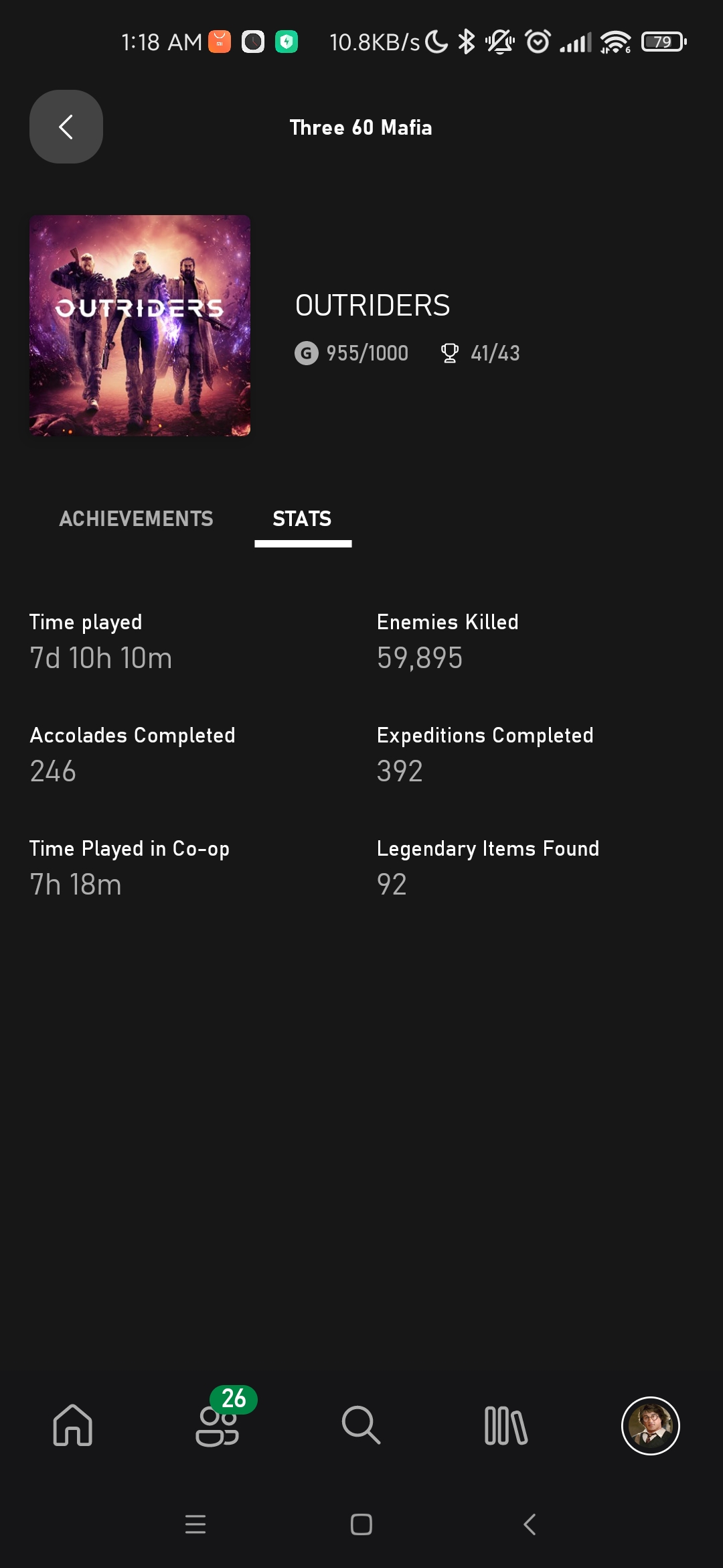 These stats show why we needed the legendary drop rate boost. r/outriders