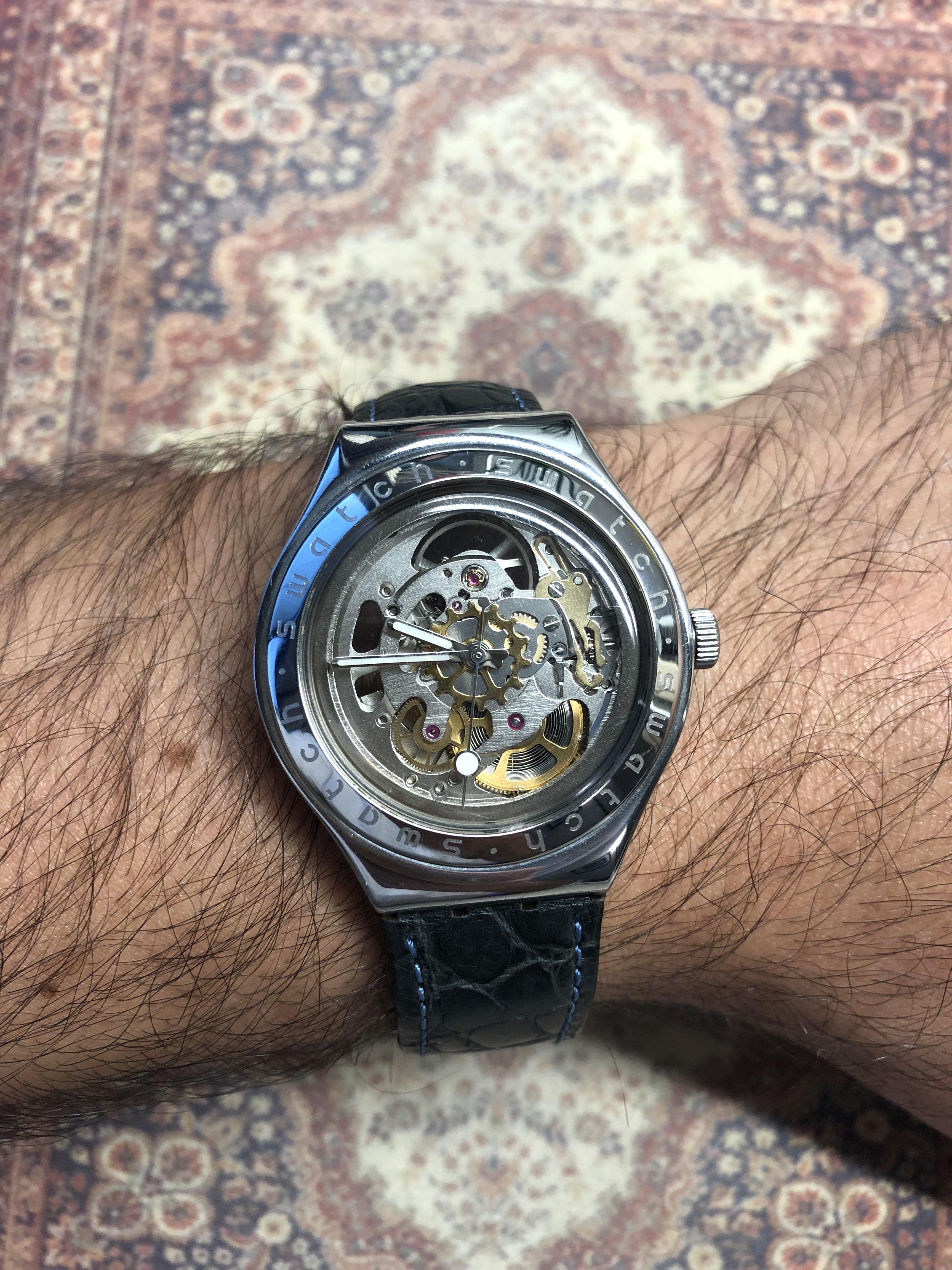 Swatch automatic watches matterholden