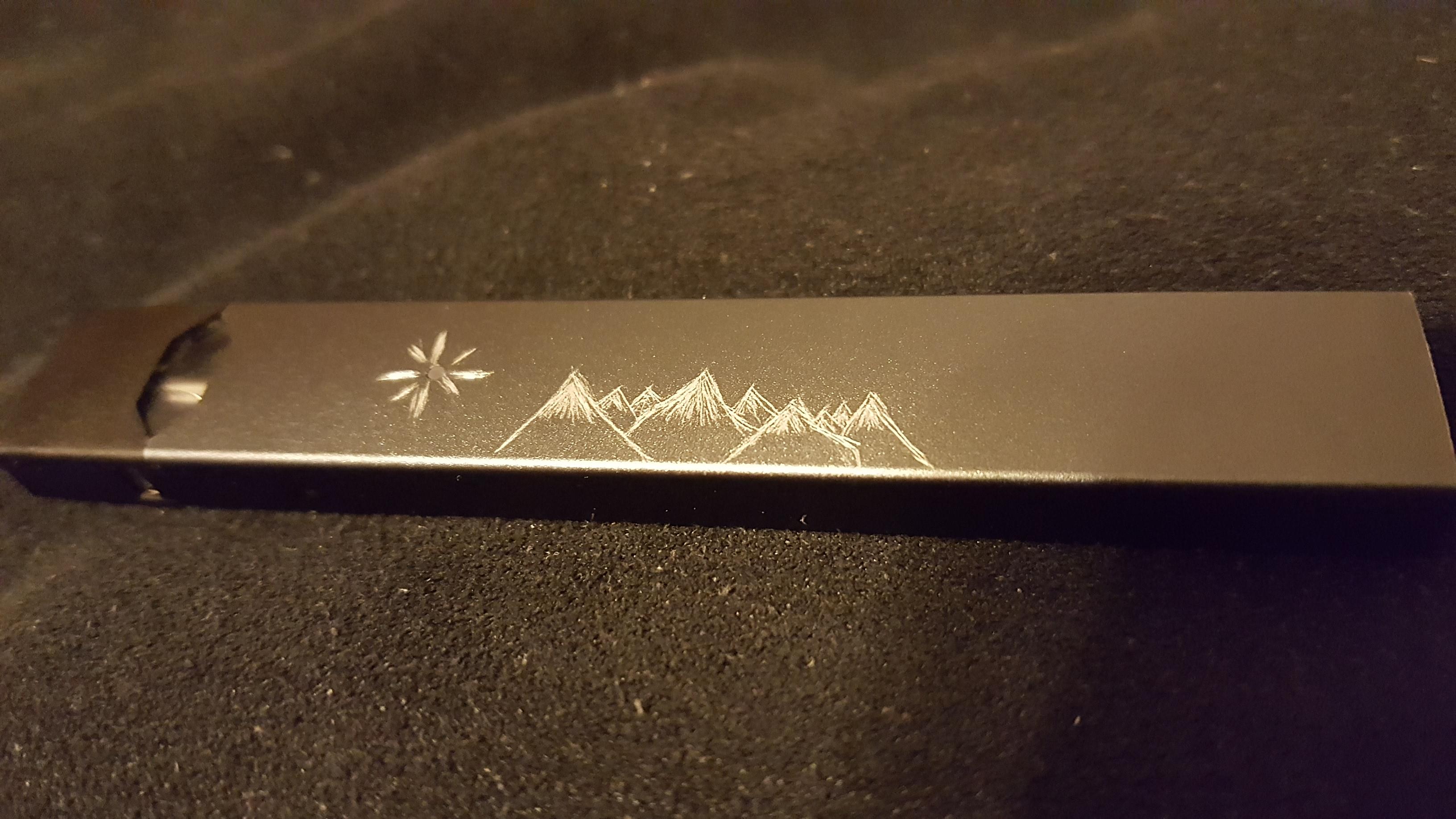 Got bored so I engraved my Juul. r/juul