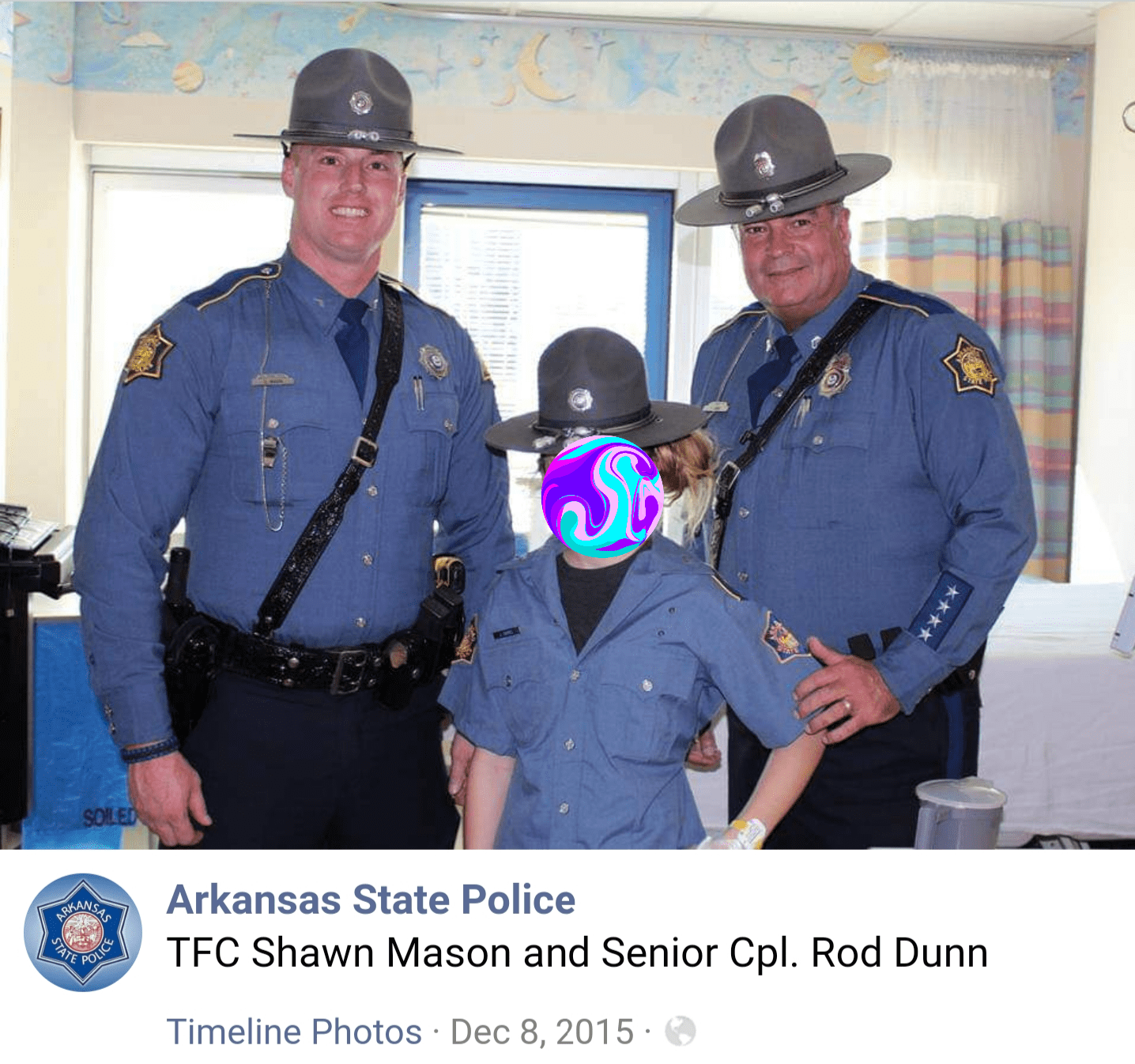 Rodney Dunn (pictured right), Arkansas State Police, performs a PIT