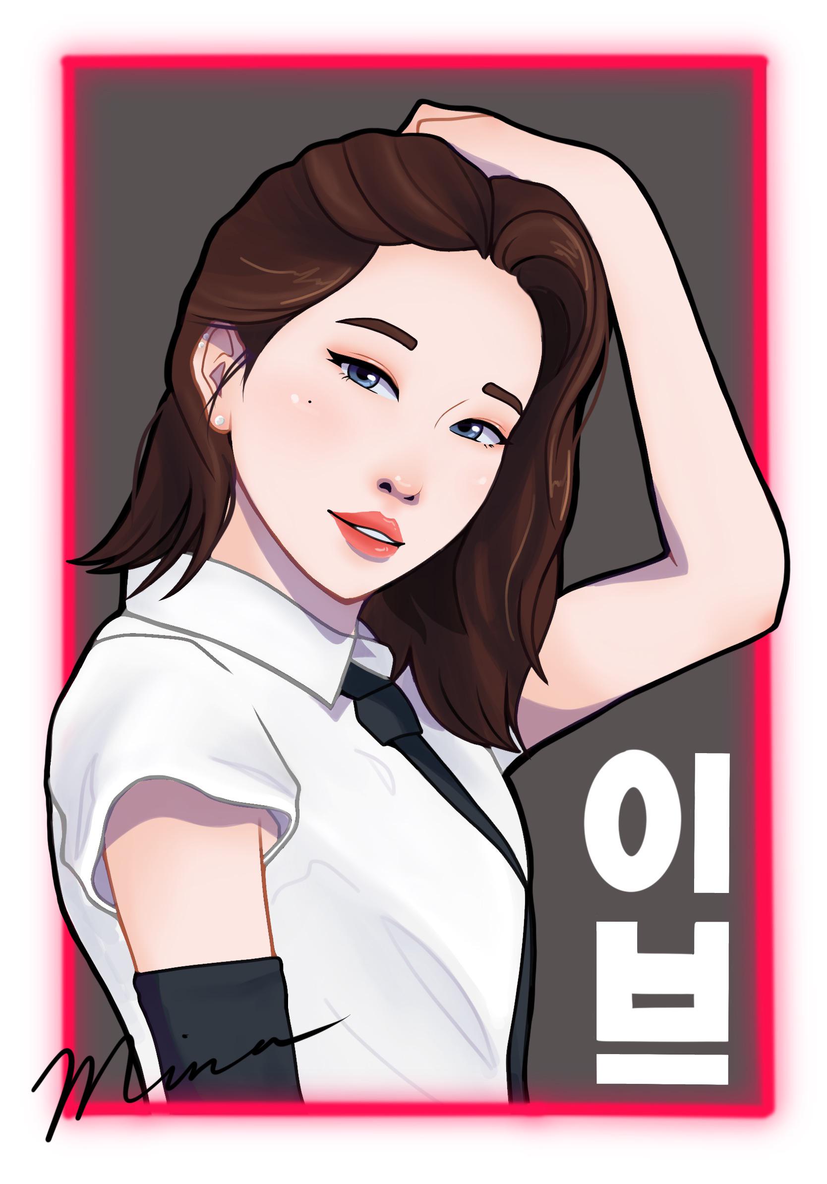 My fanart for Yves’ bday project! LOONA