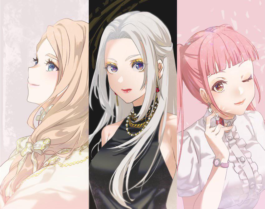 Mercedes, Edelgard, and Hilda r/hildalore