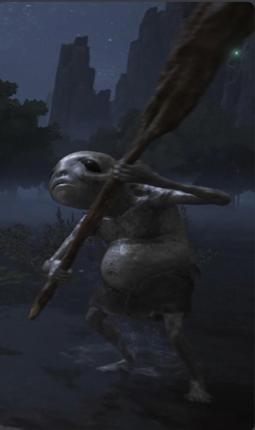 Albinauric (aka) Frog boys. They are the cutest and coolest looking