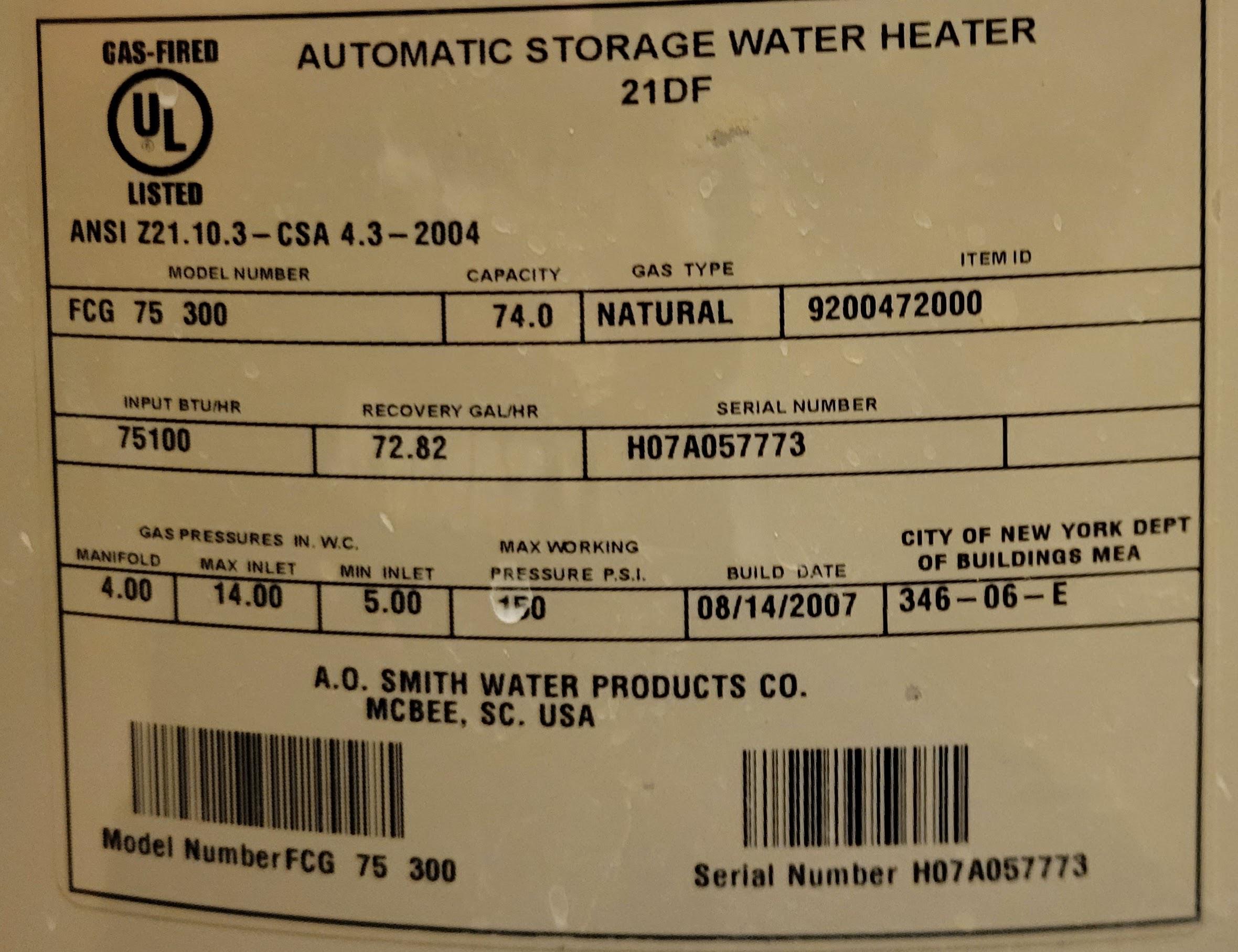 Residential Hot Water Heater Time to Replace? r/Plumbing