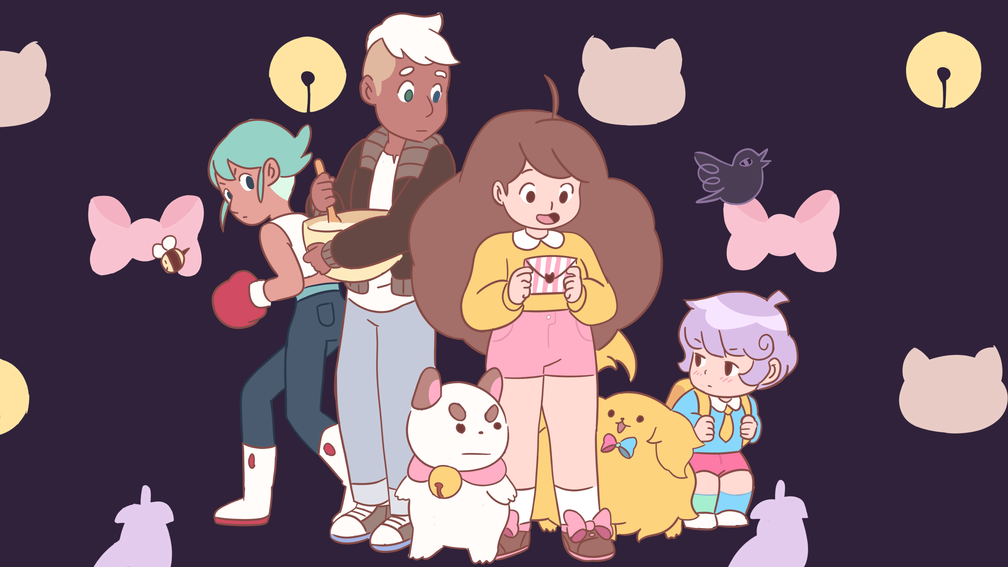 Puppycat Wallpaper