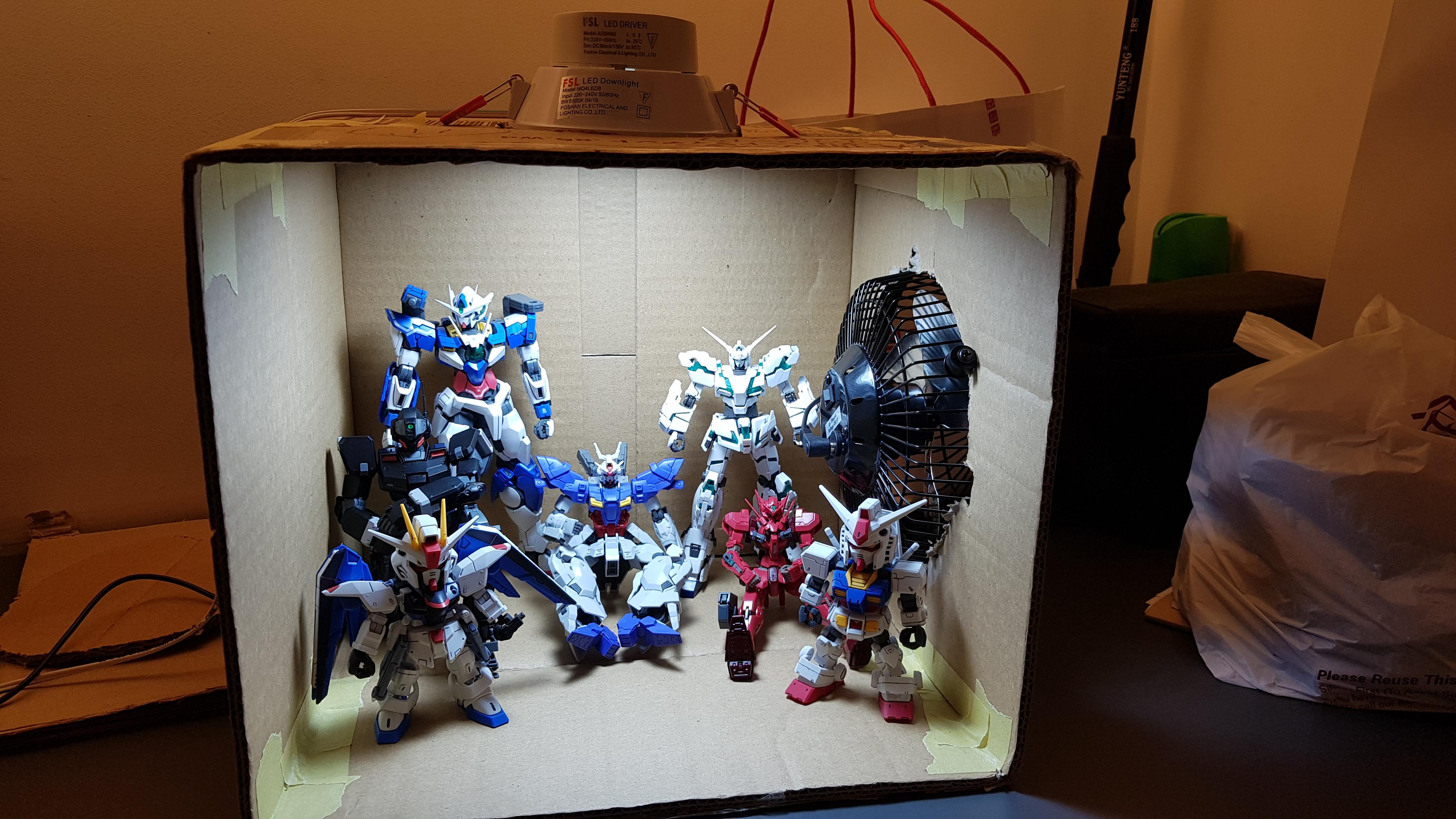 I see you present your custom gunpla, i raise my custom indoor spray