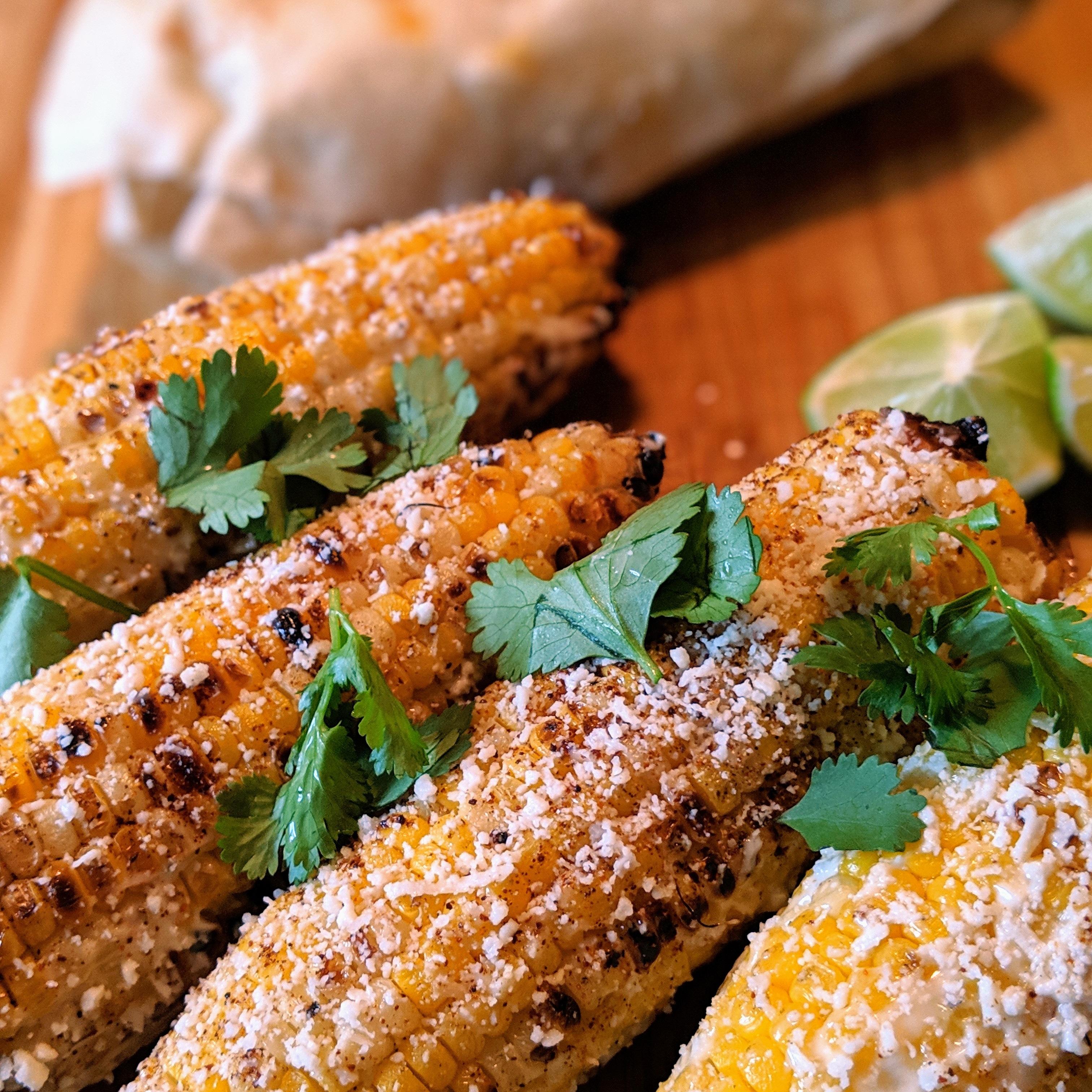 [Homemade] Elote (Mexican Street Corn) r/food