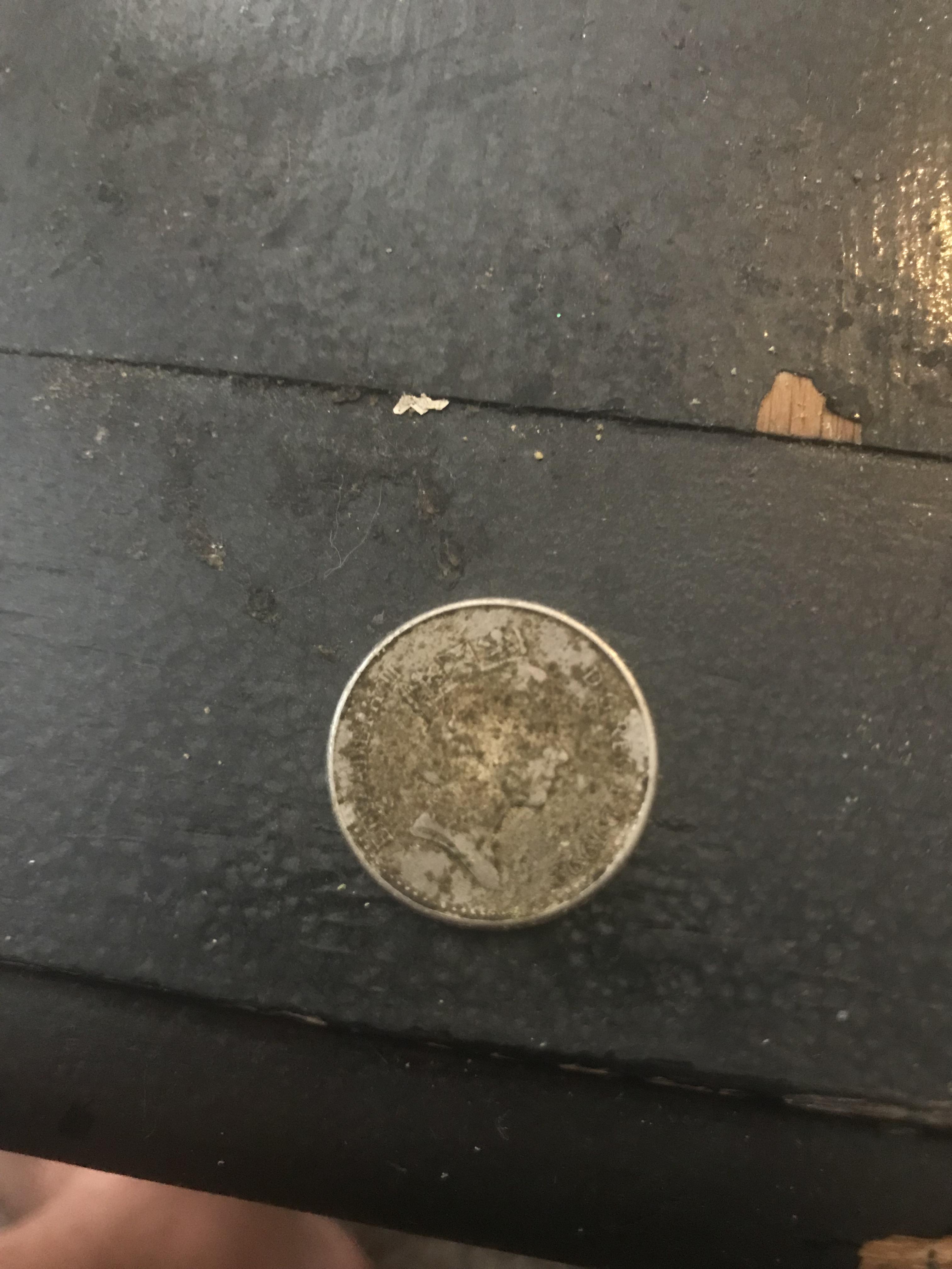 I’ve had this coin in my grinder for a little over a year now. Anyone