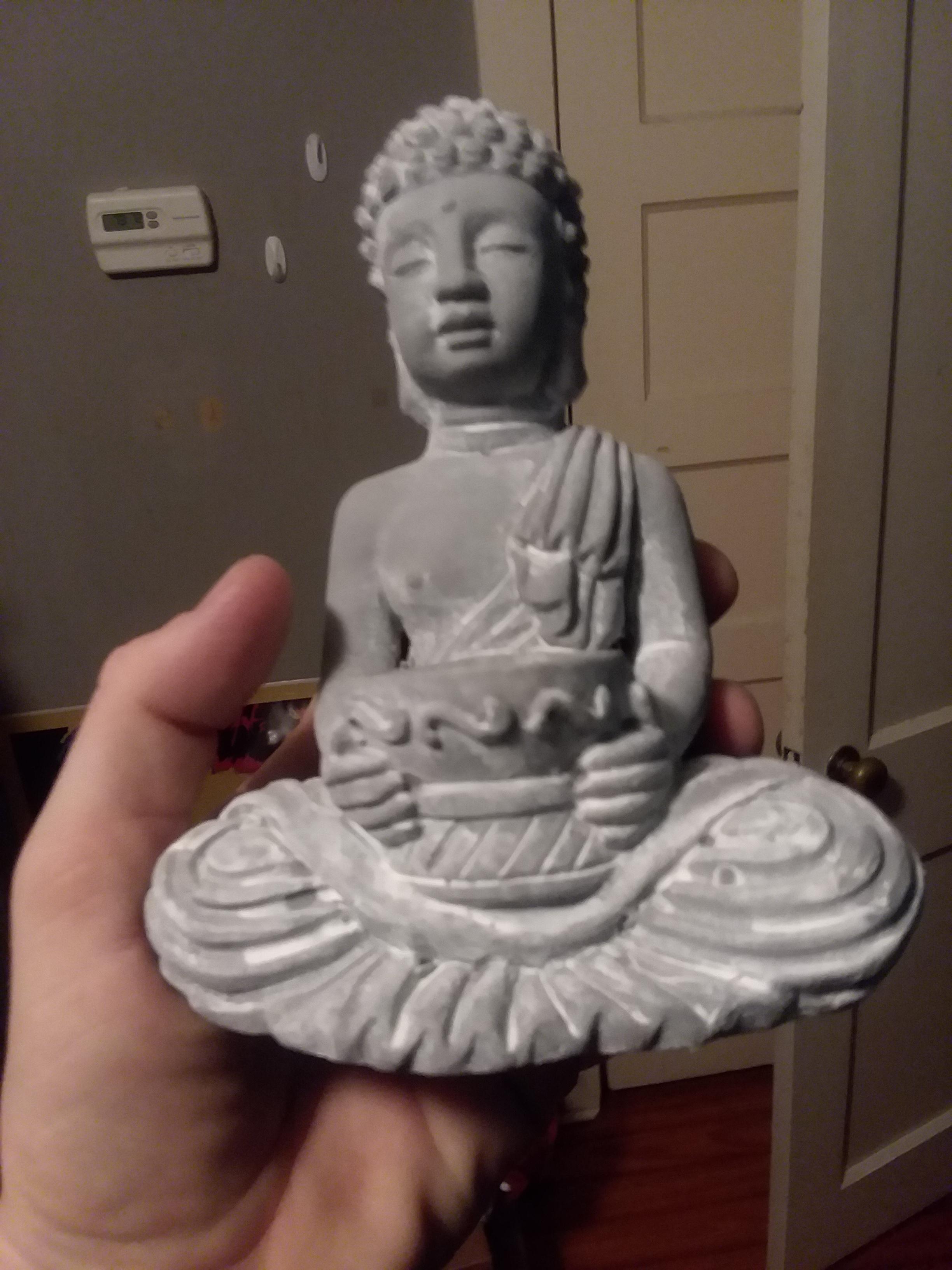 Found this Buddha for sale at a Dollar Tree today r/Buddhism