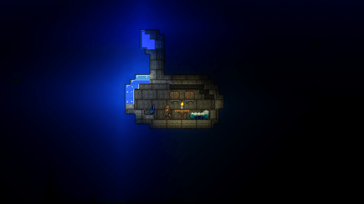 Angler Adventure Day 1 (Description in comments) r/Terraria