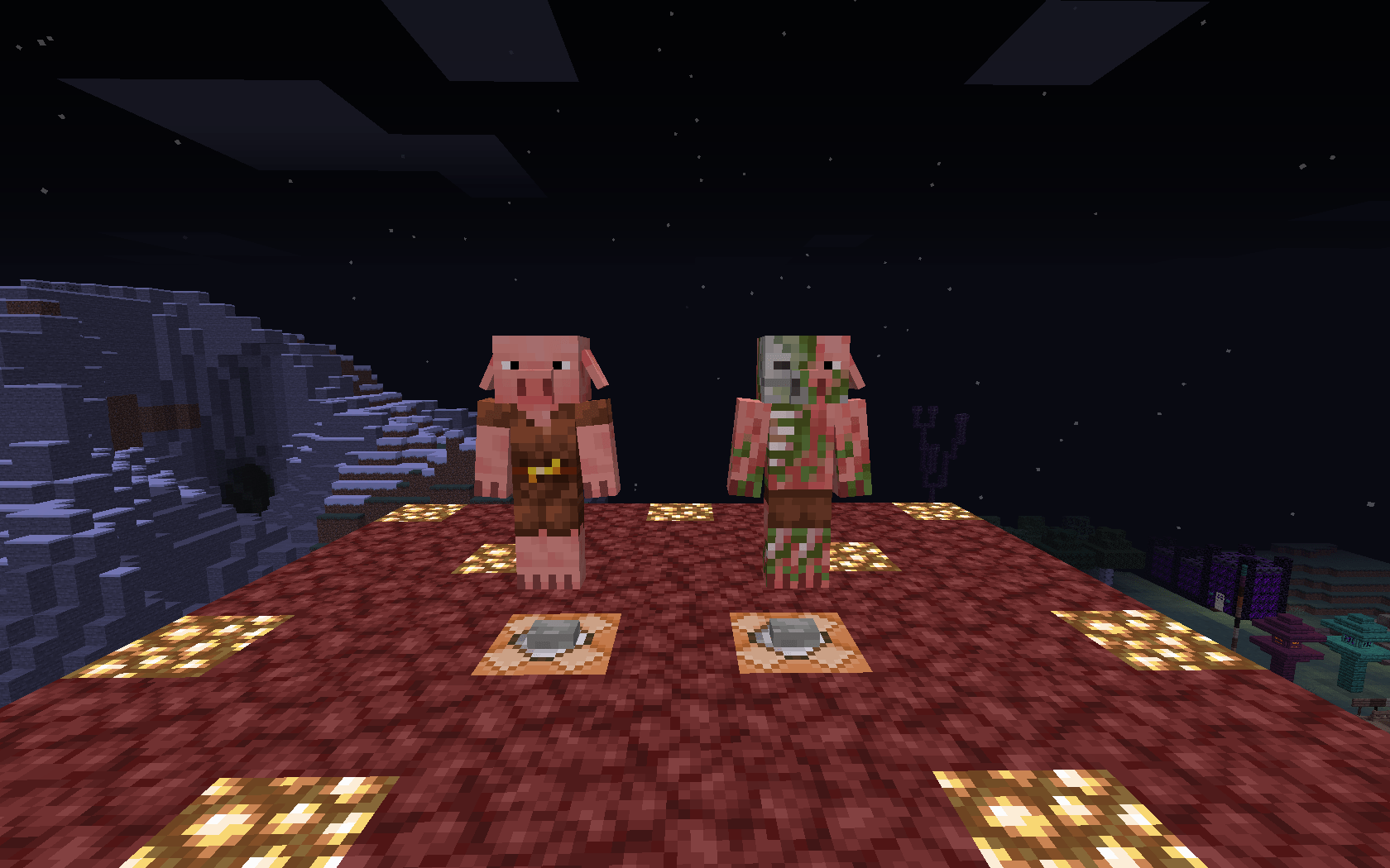 Out of curiosityand boredom, I turned the Piglin into a Pigman and the