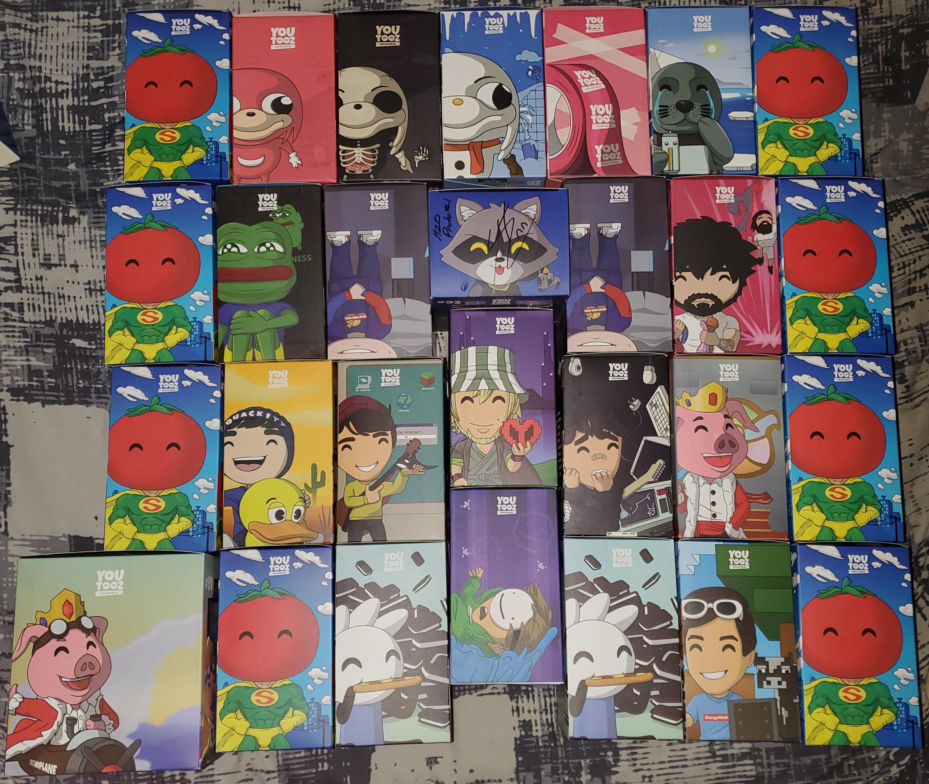 My most valuable figures 😅 r/Youtooz