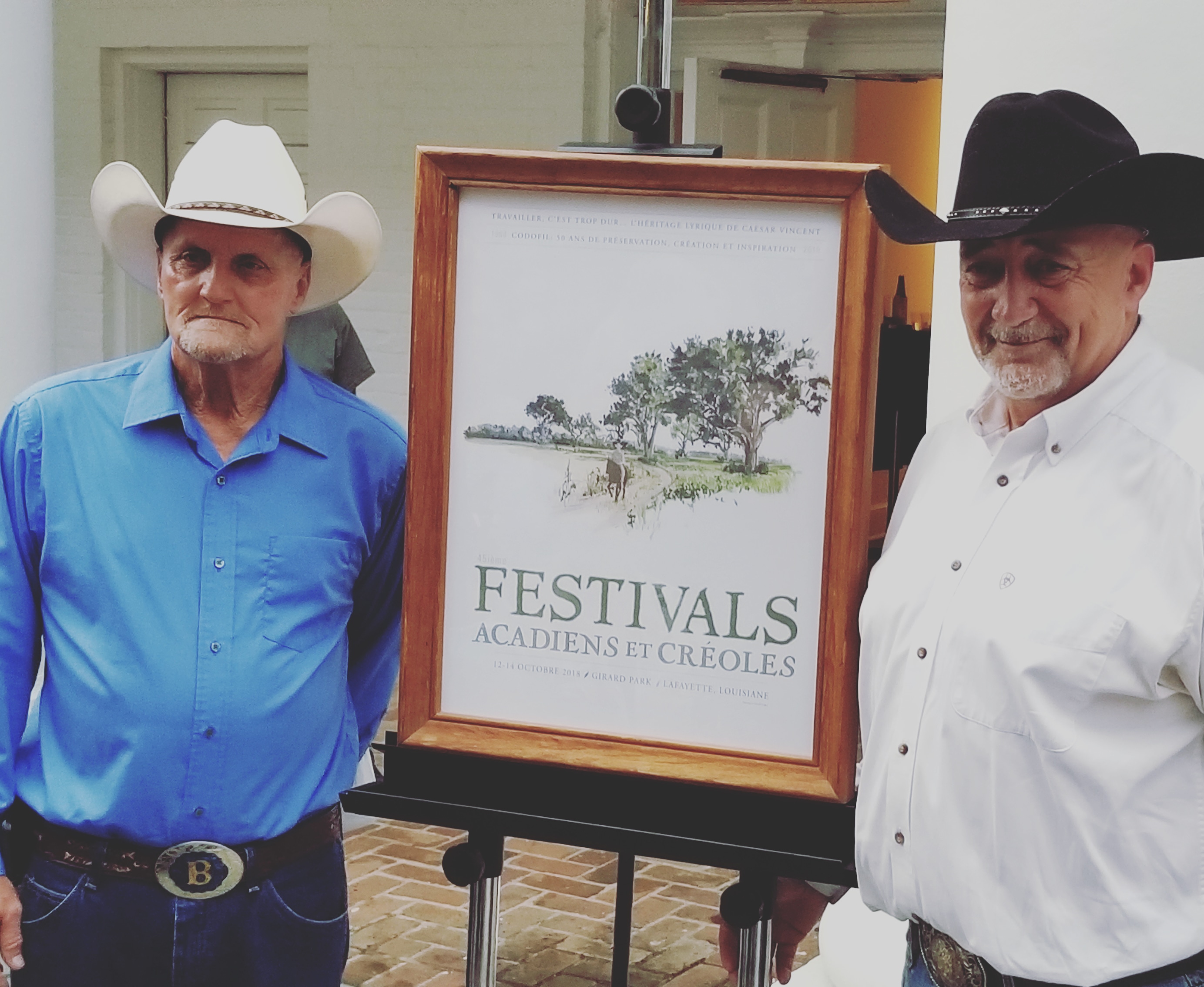 festival acadien 2023 poster Unveiling this year’s Festival Acadiens poster with descendants of