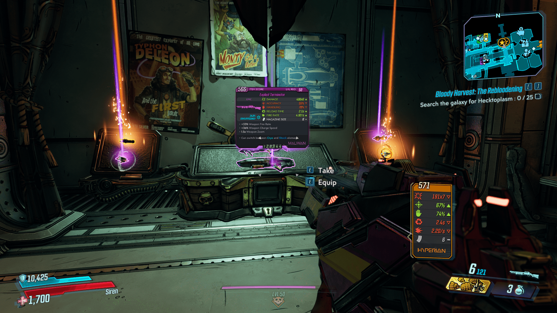 double legendary from golden chest borderlands3