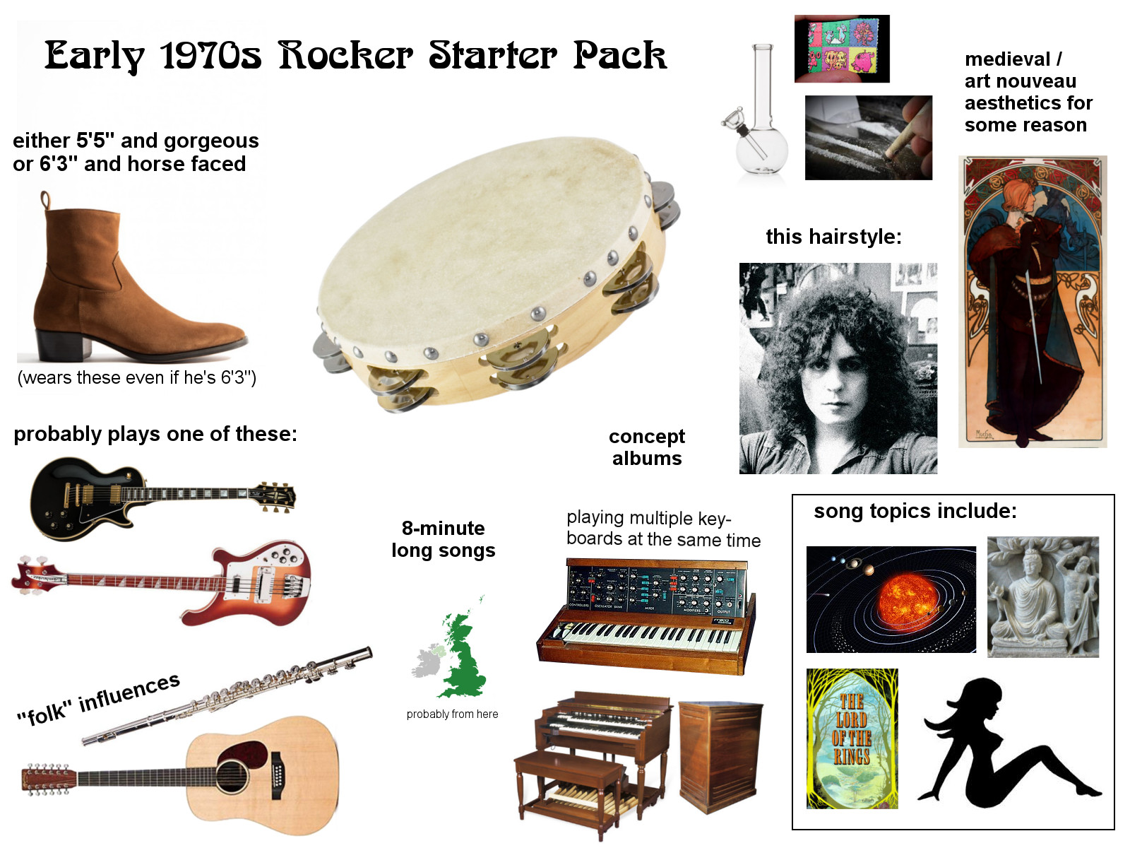 (Early) 1970s Rock Starter Pack starterpacks