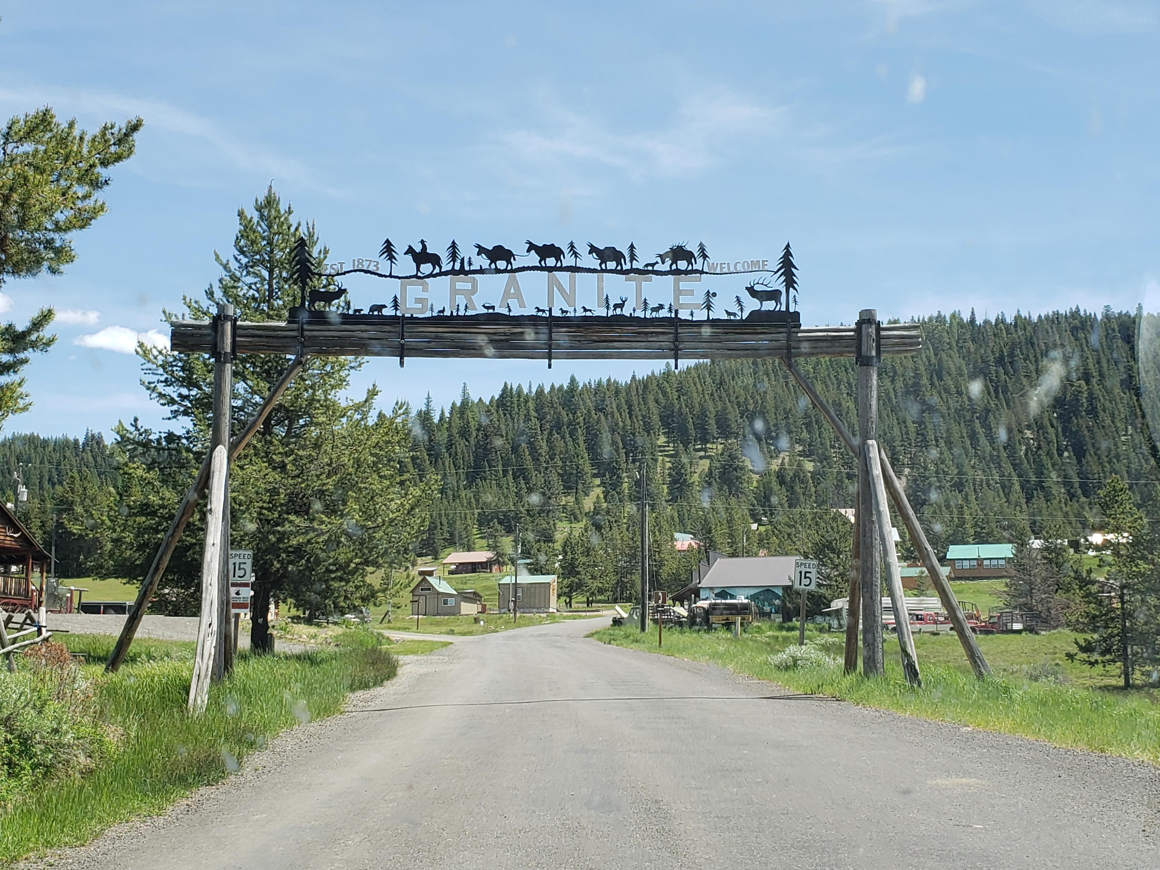 The old town of Granite in Eastern, Oregon r/oregon