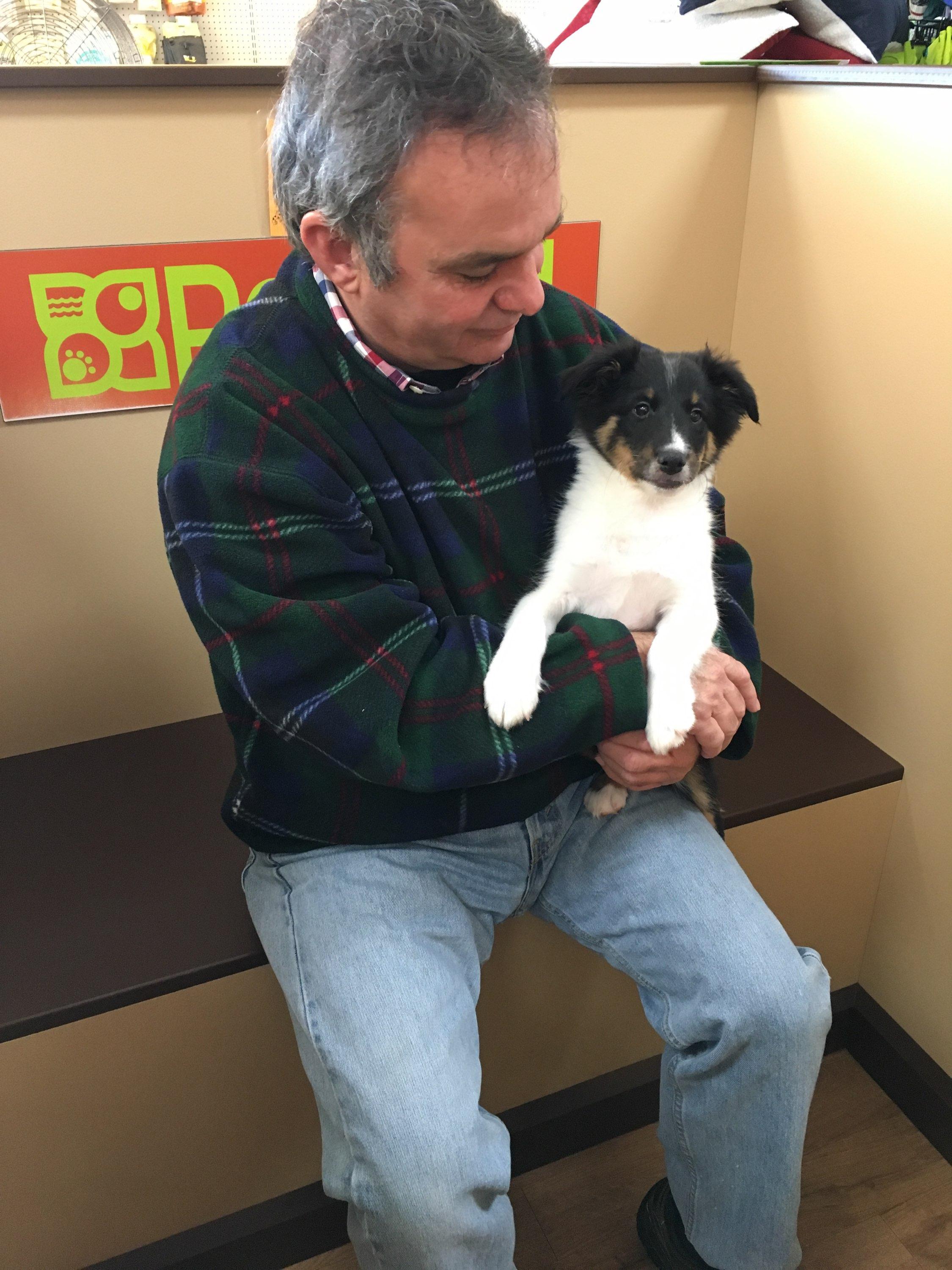 After losing my childhood dog two years ago, my dad finally gets his