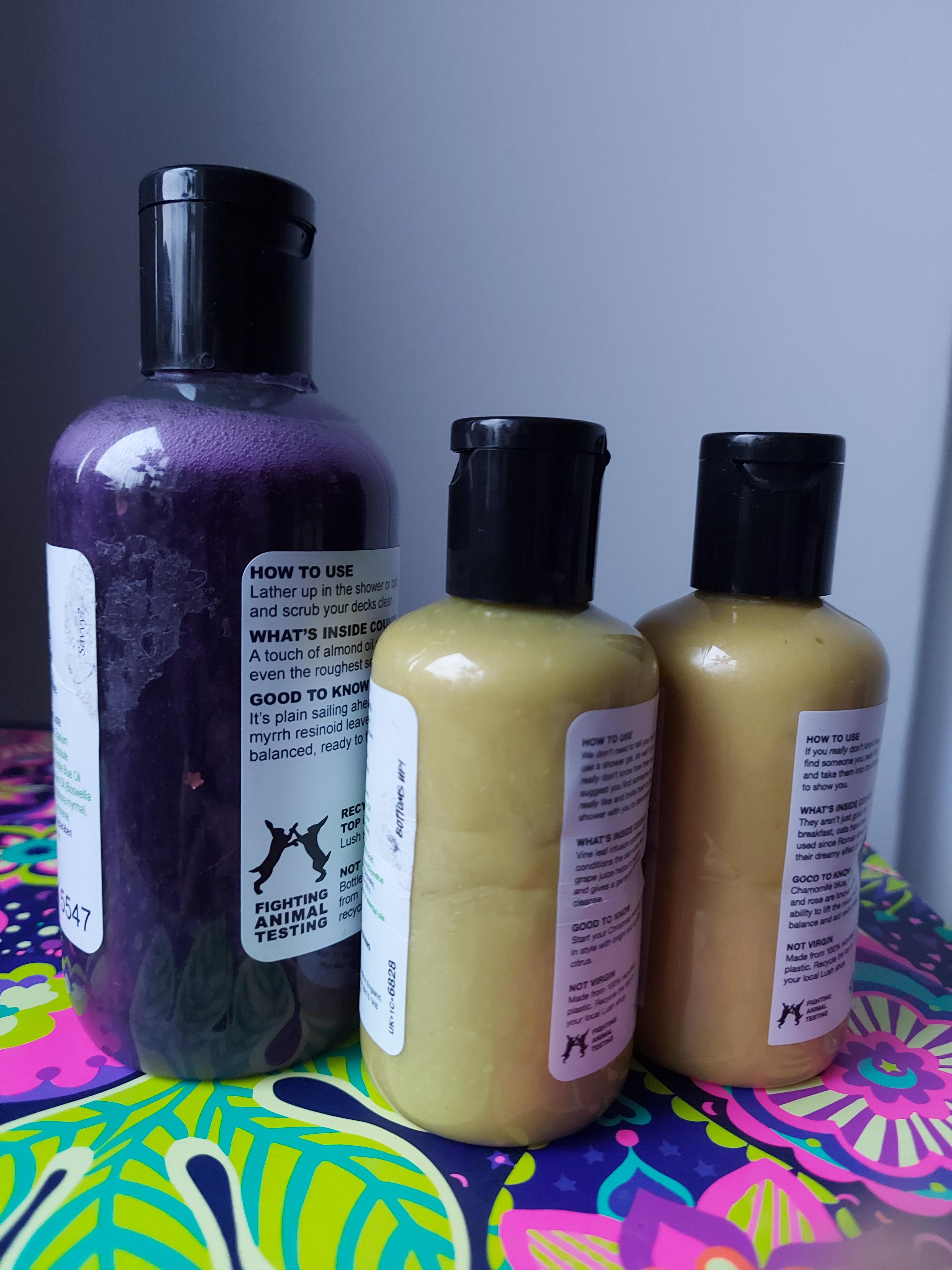 Shower gel from bath bombs r/LushCosmetics