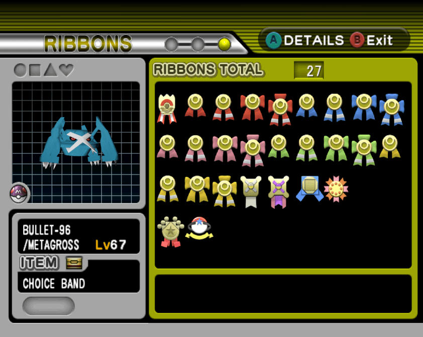 I just discovered this place after obtaining all Gen 3 ribbons. I am