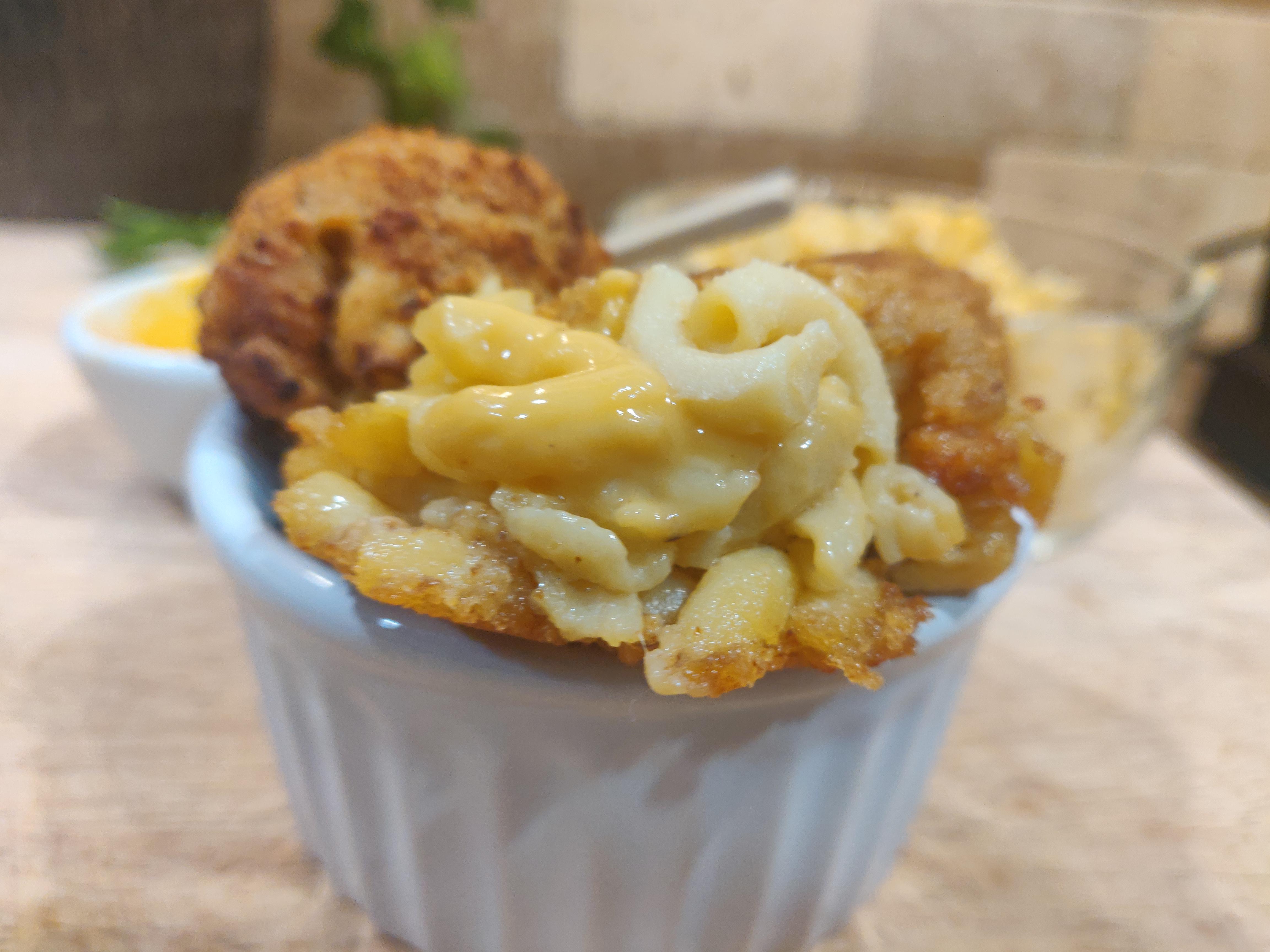 Fried Mac and "Cheese" r/dairyfree