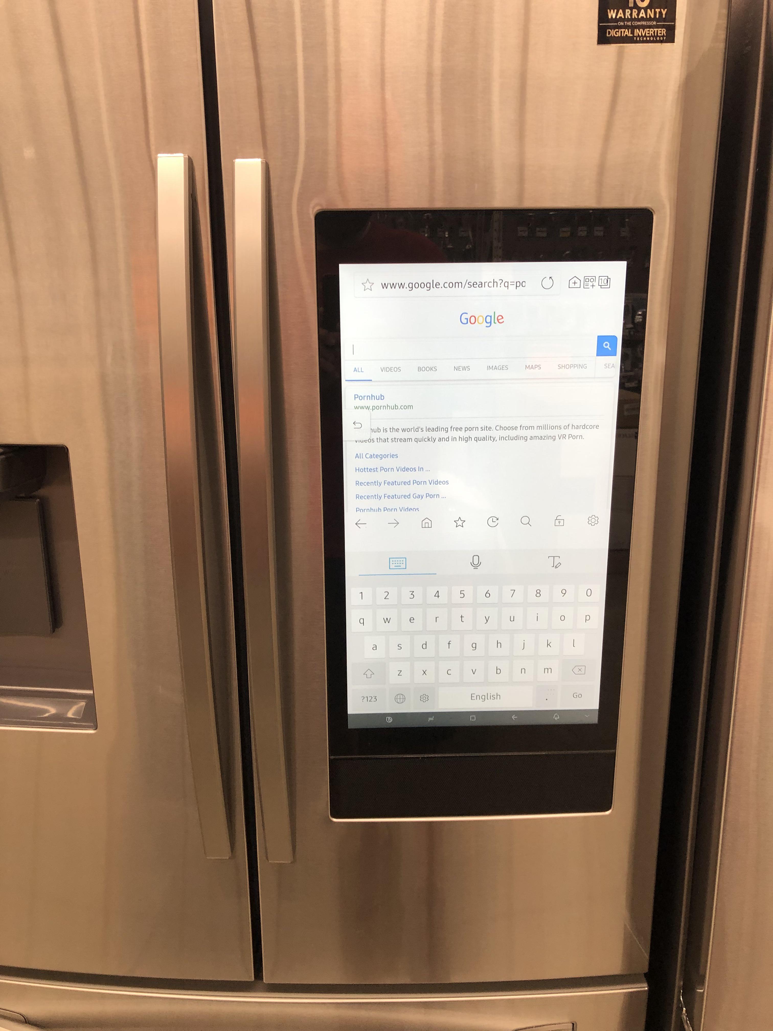 Home Depot Smart Fridge funny