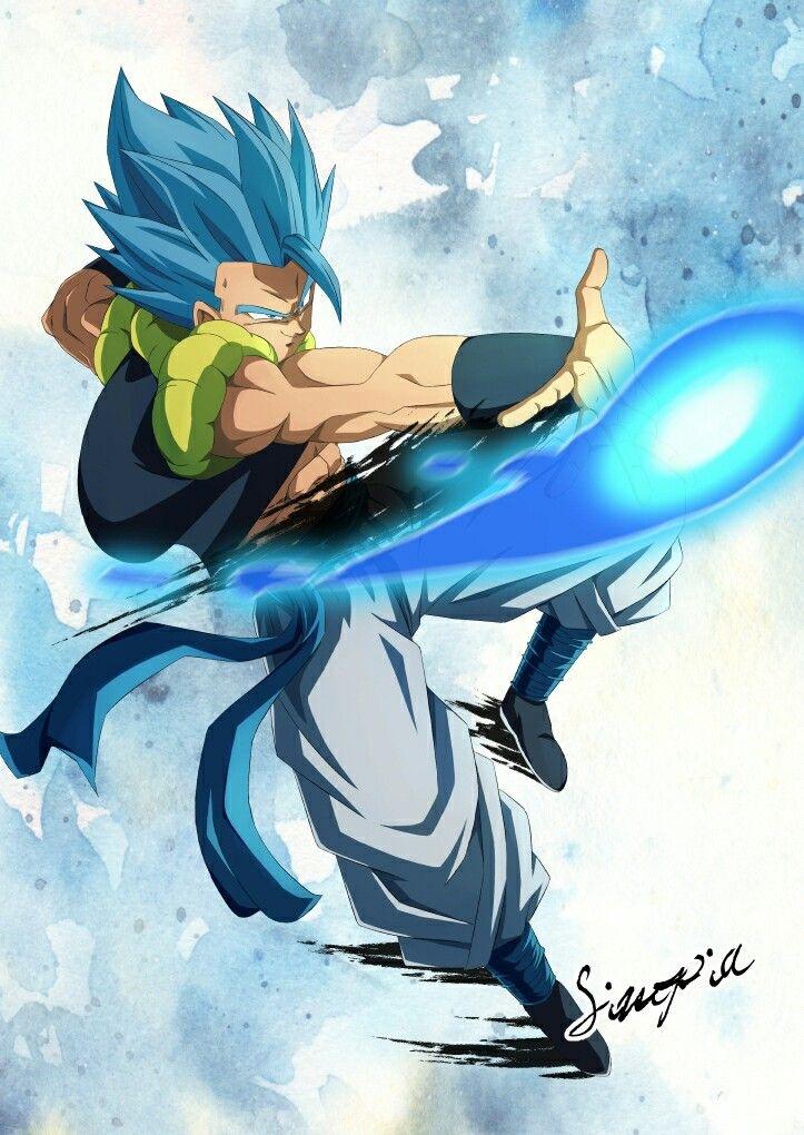 Gogeta Blue Art by Muhammad Qureshi dbz