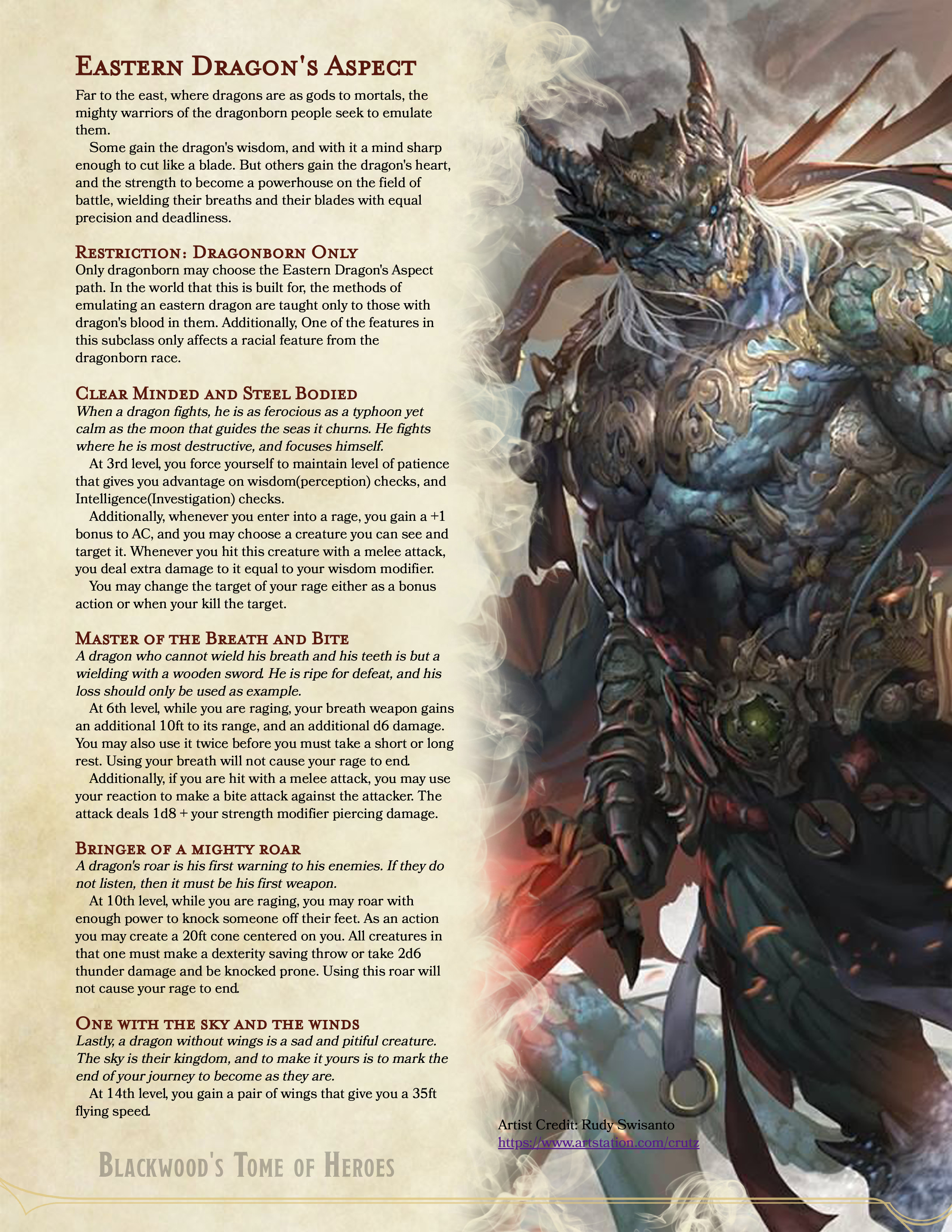 Barbarian Rage Dnd 5E D&D 5e Dragonborn Barbarian A Look at the Race